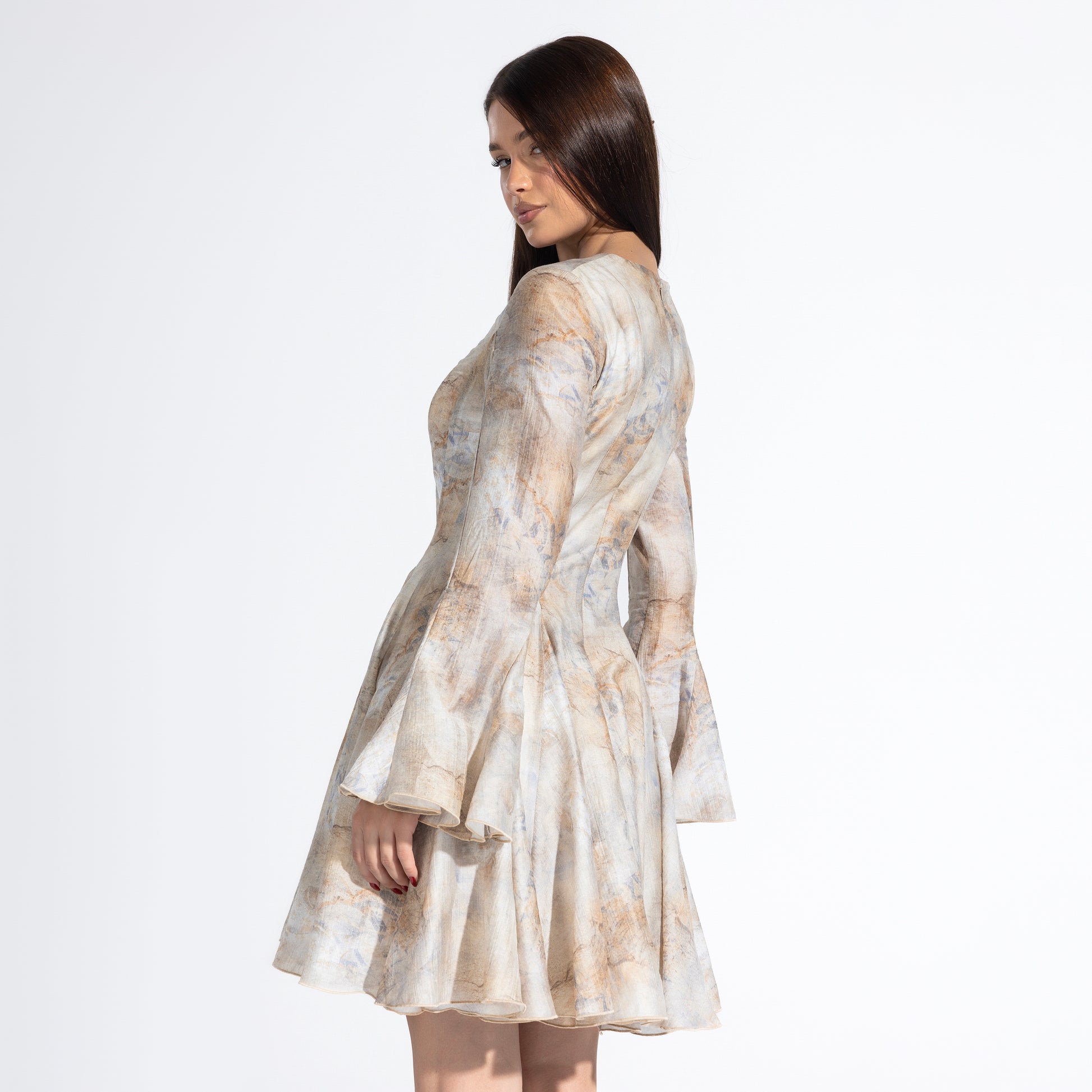 Capri Dress | Sand Black Swan Fashion