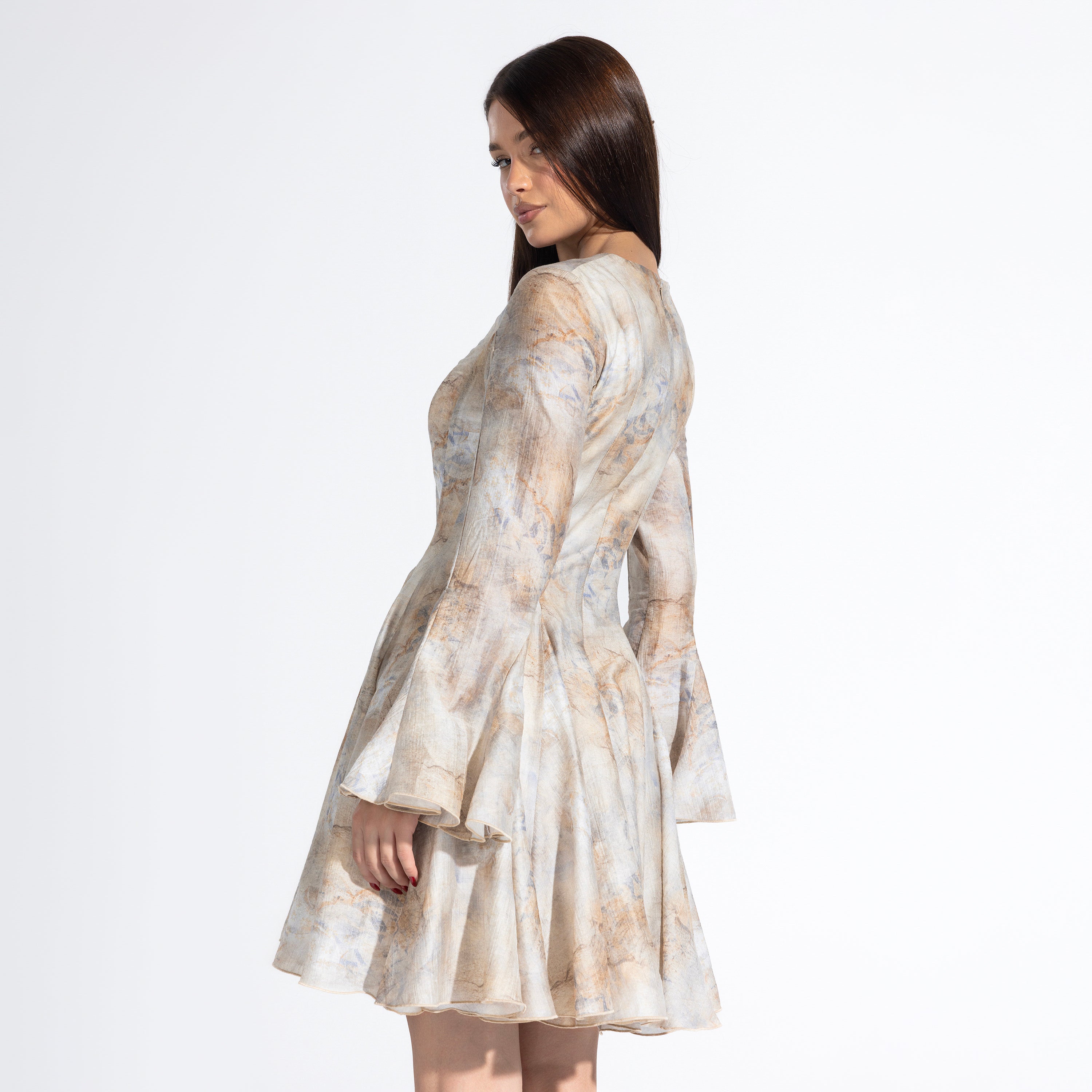 Capri Dress | Sand Black Swan Fashion