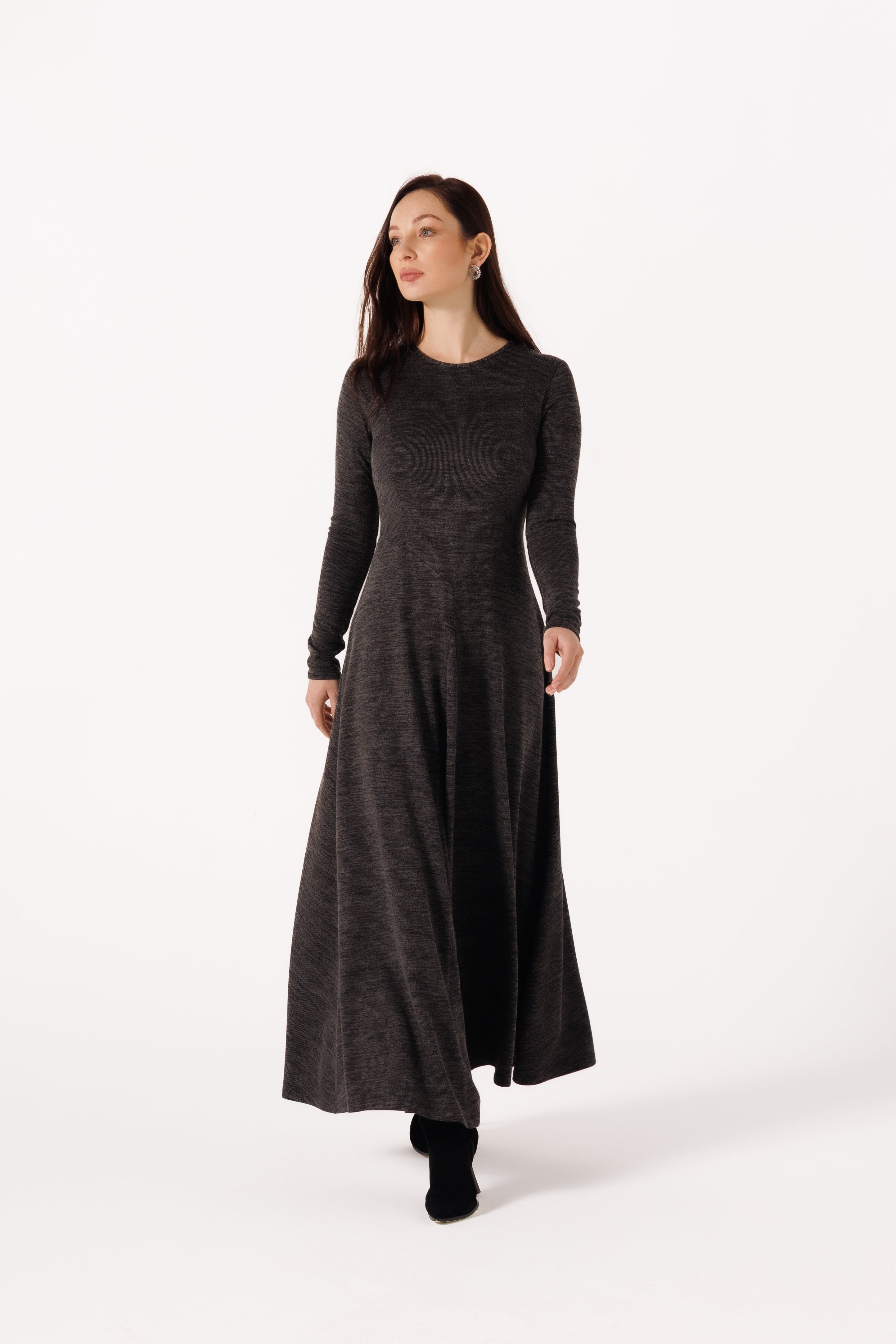 Charlotte Dress | Dark Grey
