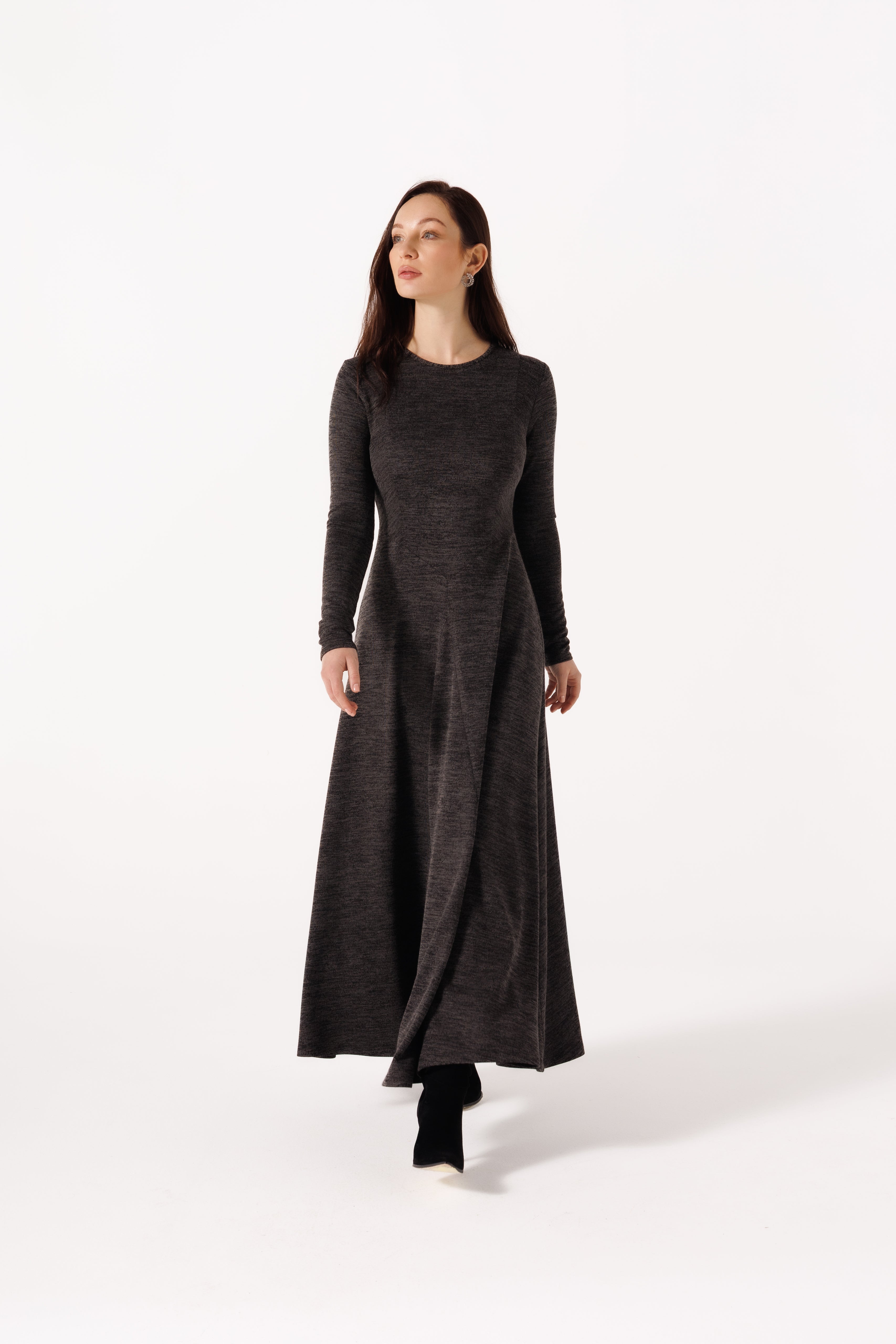 Charlotte Dress | Dark Grey