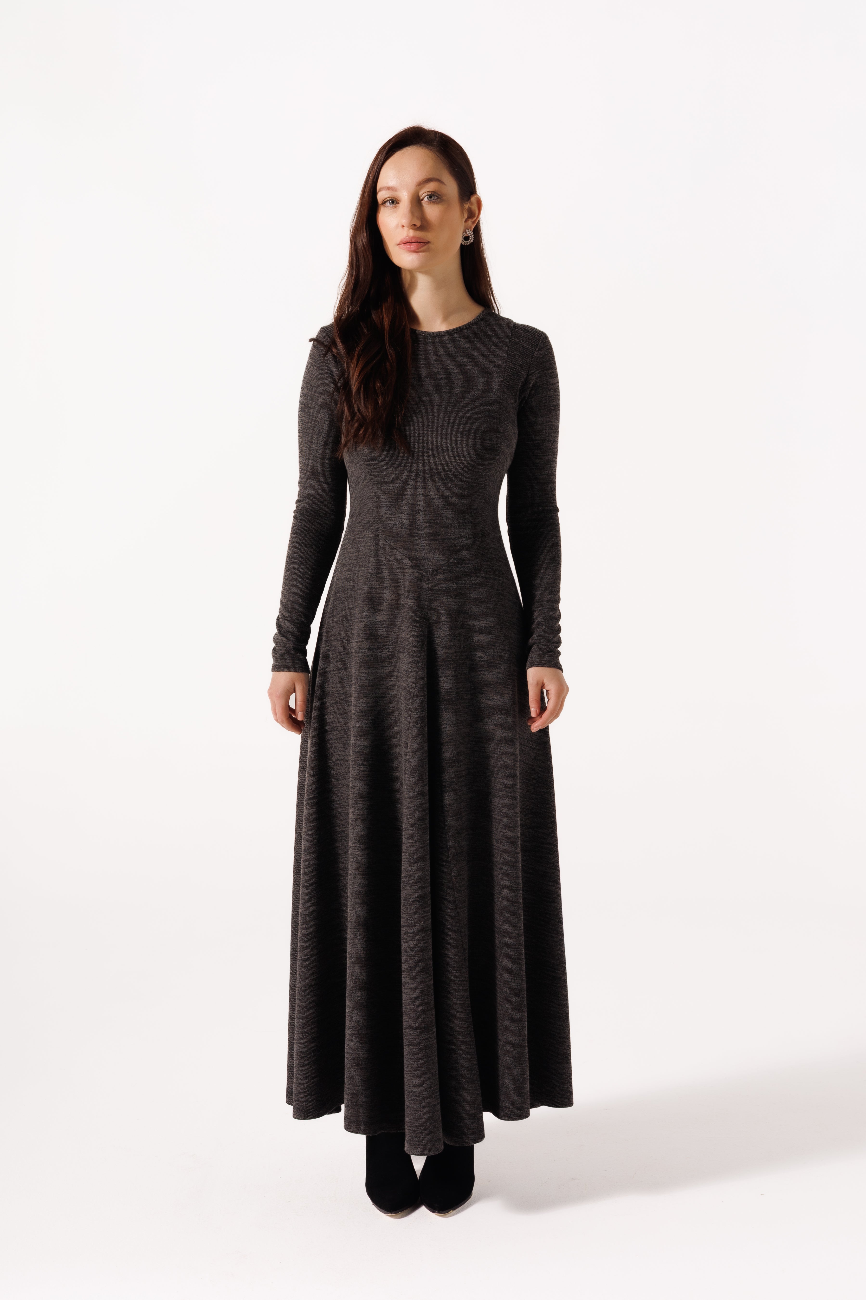 Charlotte Dress | Dark Grey