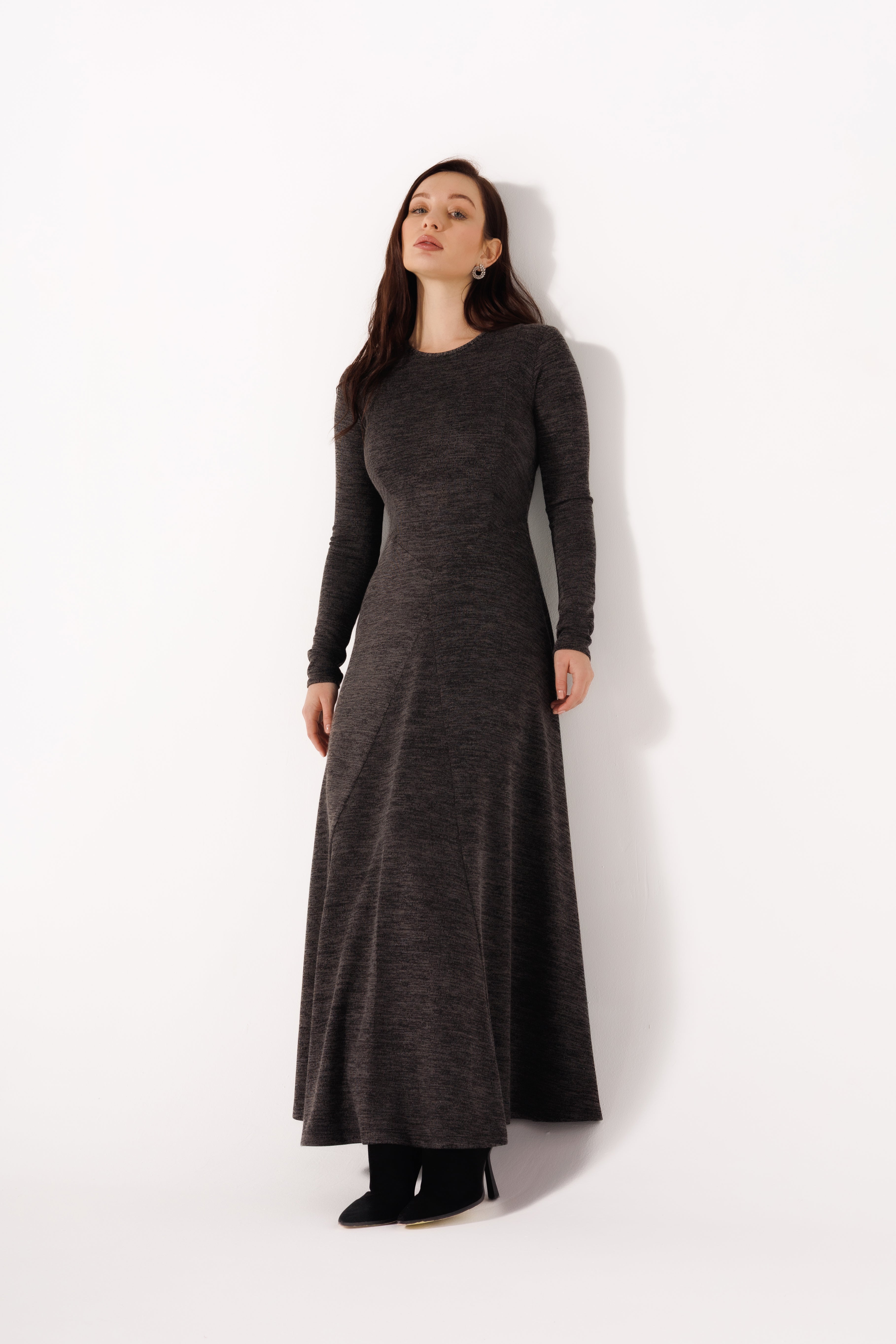 Charlotte Dress | Dark Grey