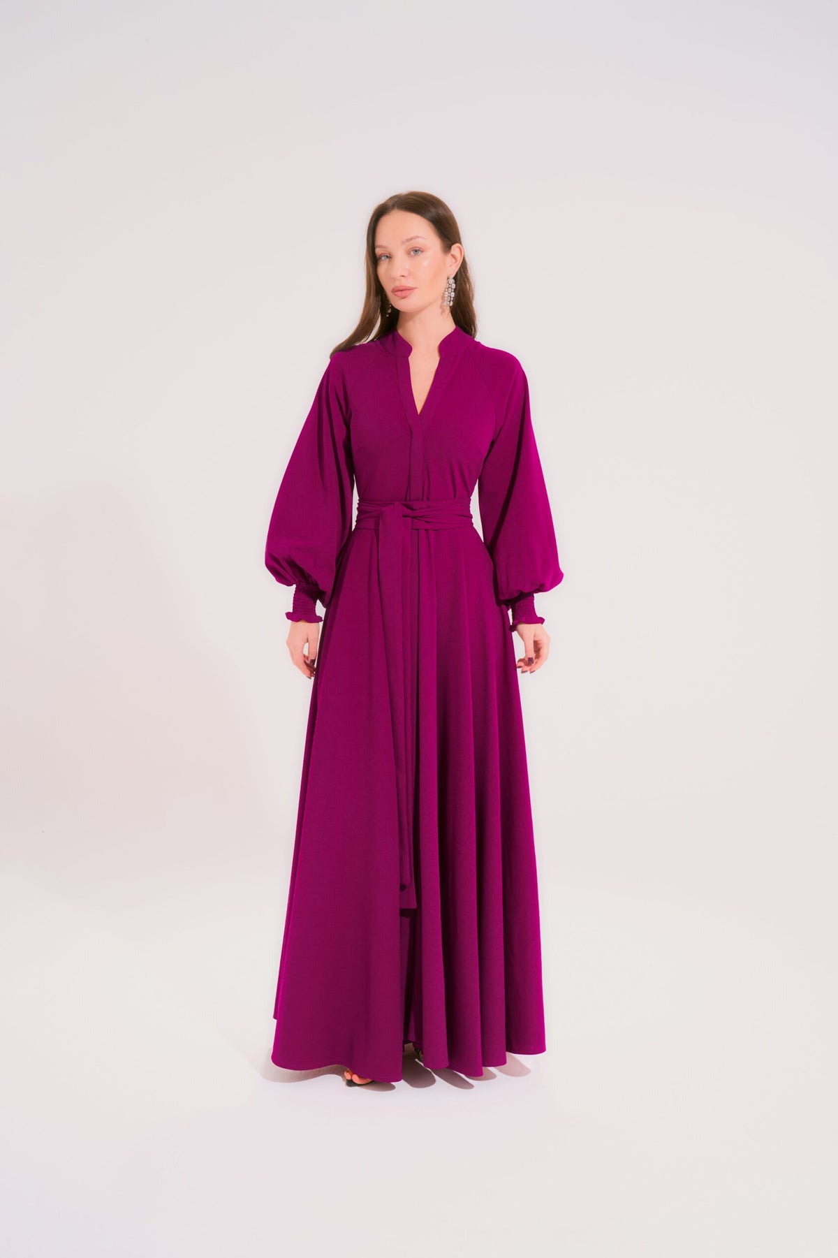 Hera Dress | Dark Fuchsia Black Swan Fashion