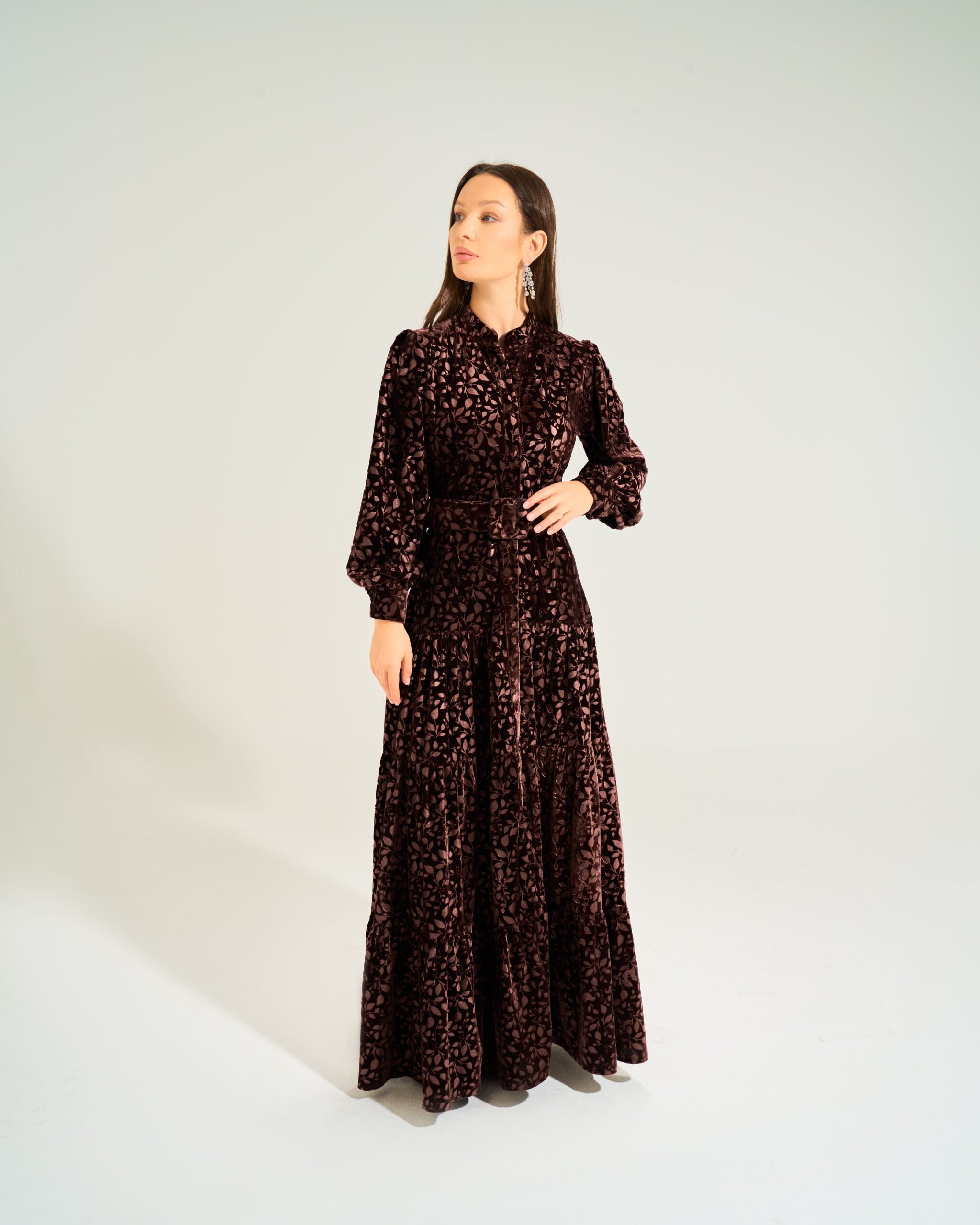 Alice Dress | Dark Brown