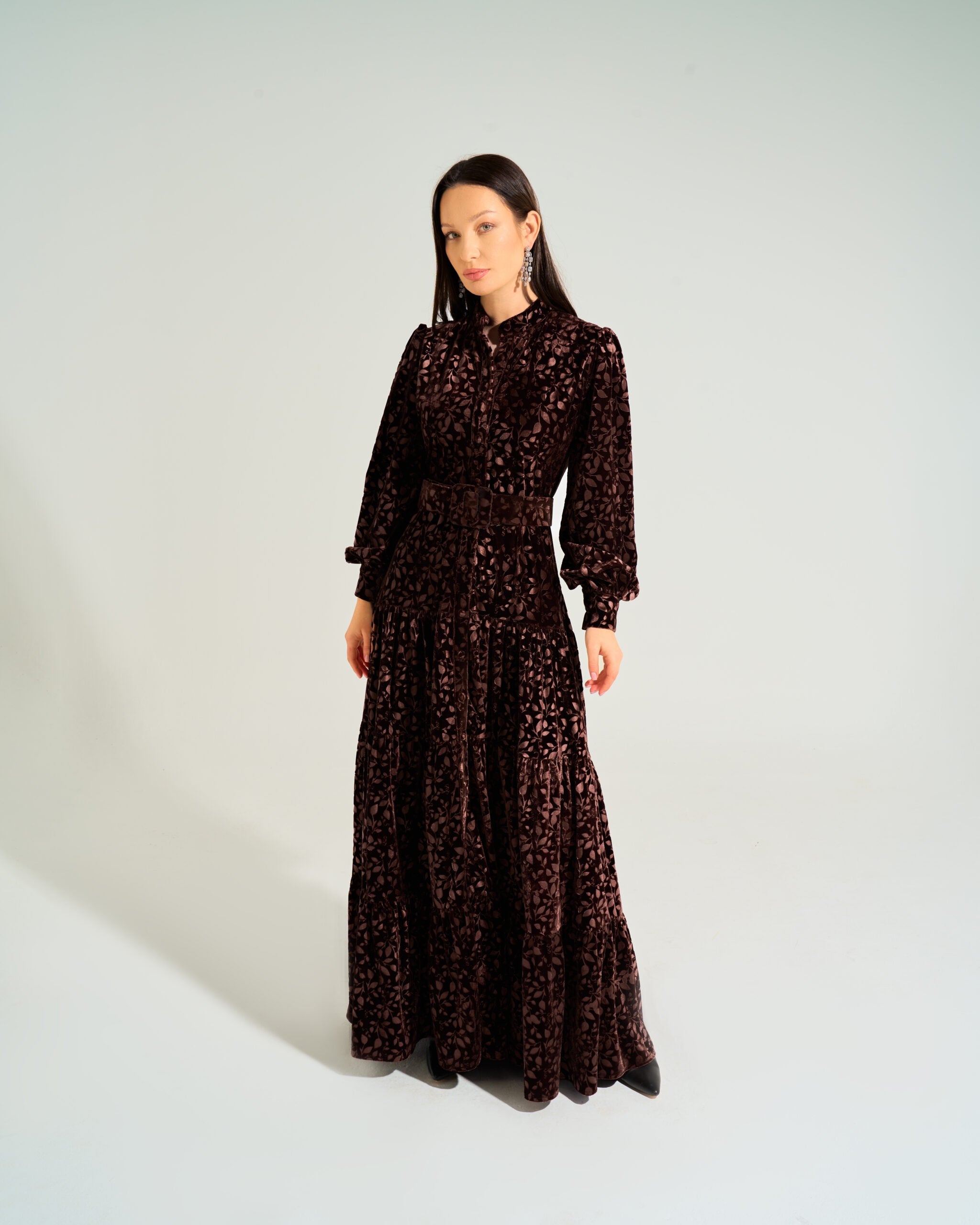 Alice Dress | Dark Brown