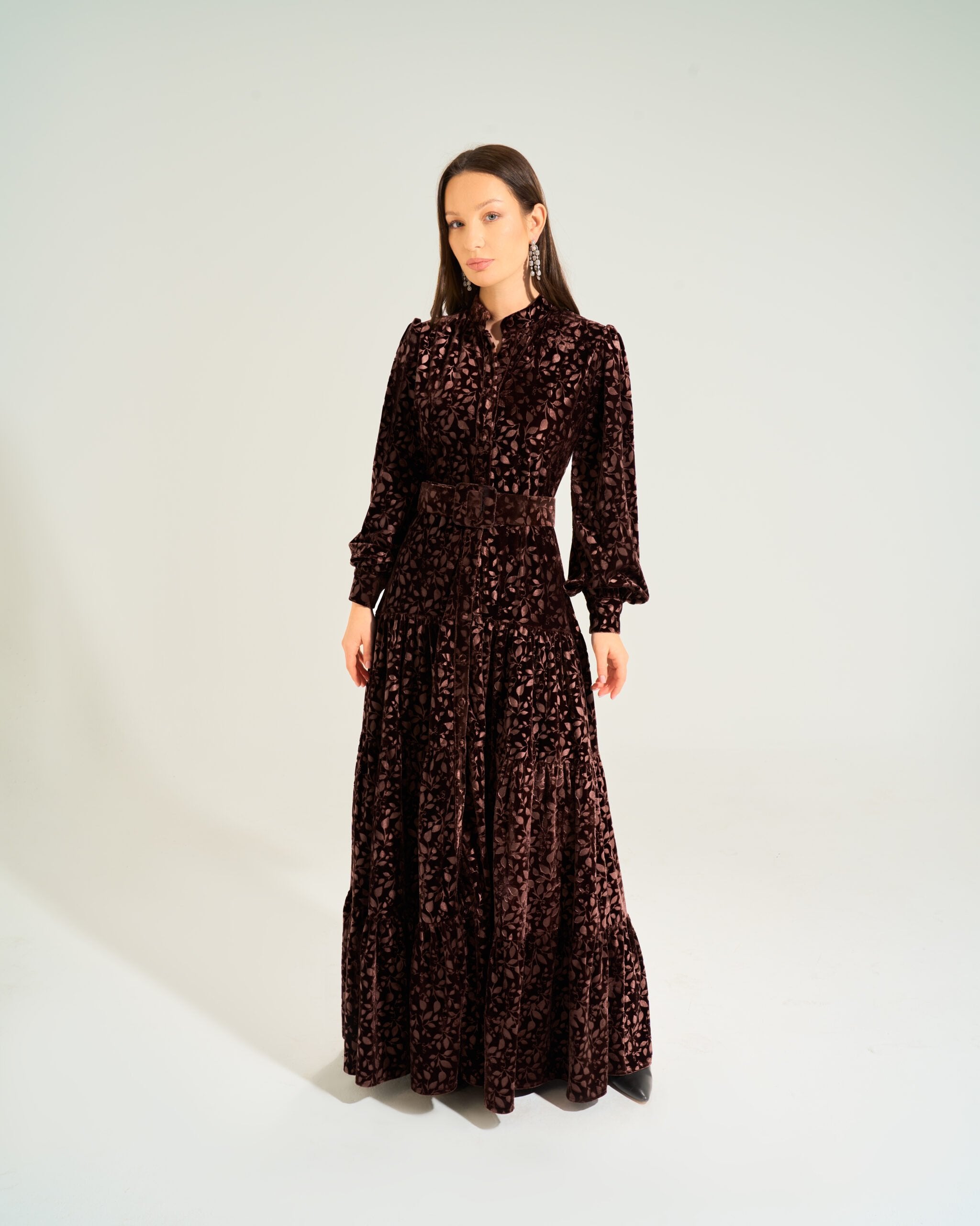 Alice Dress | Dark Brown