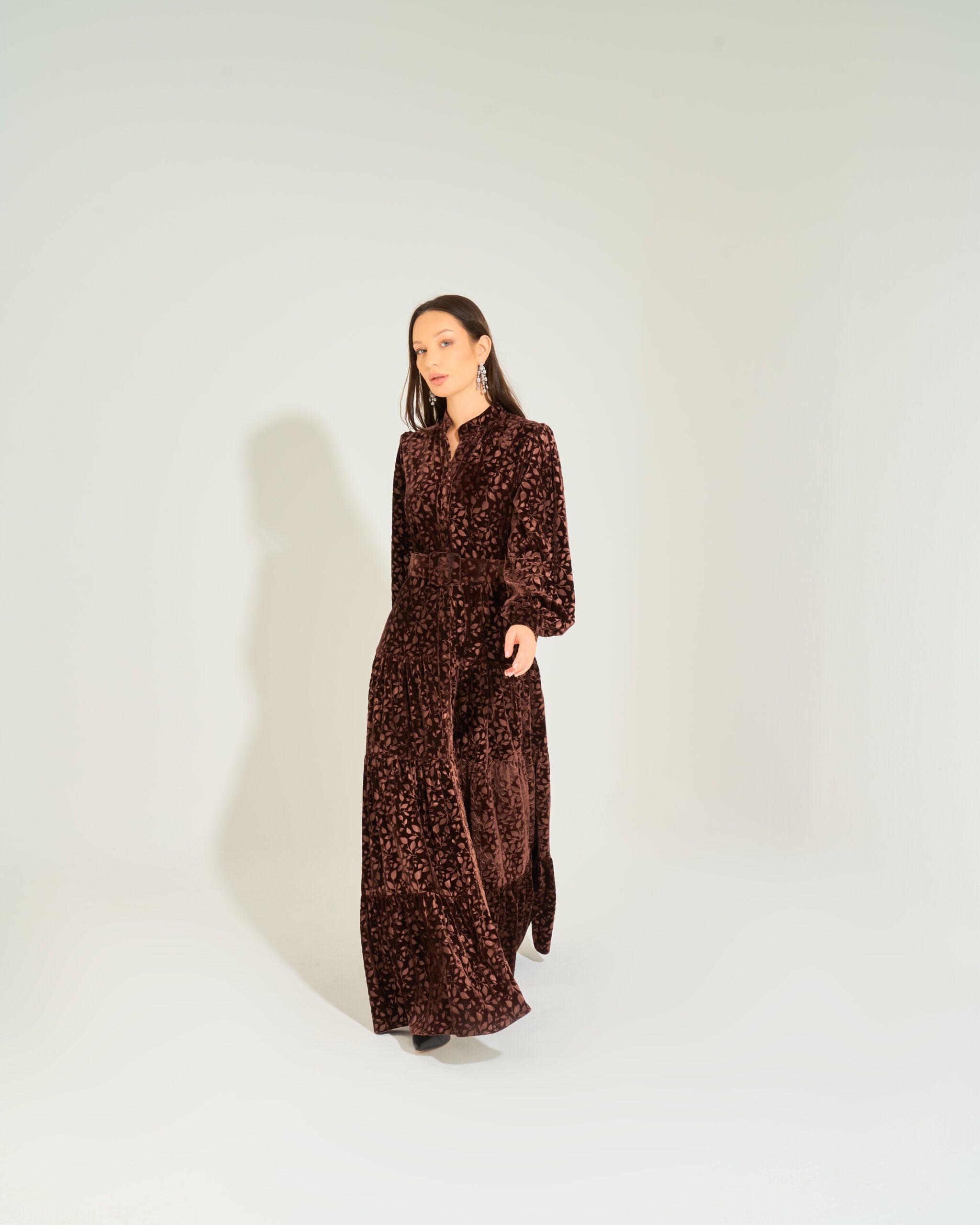 Alice Dress | Dark Brown