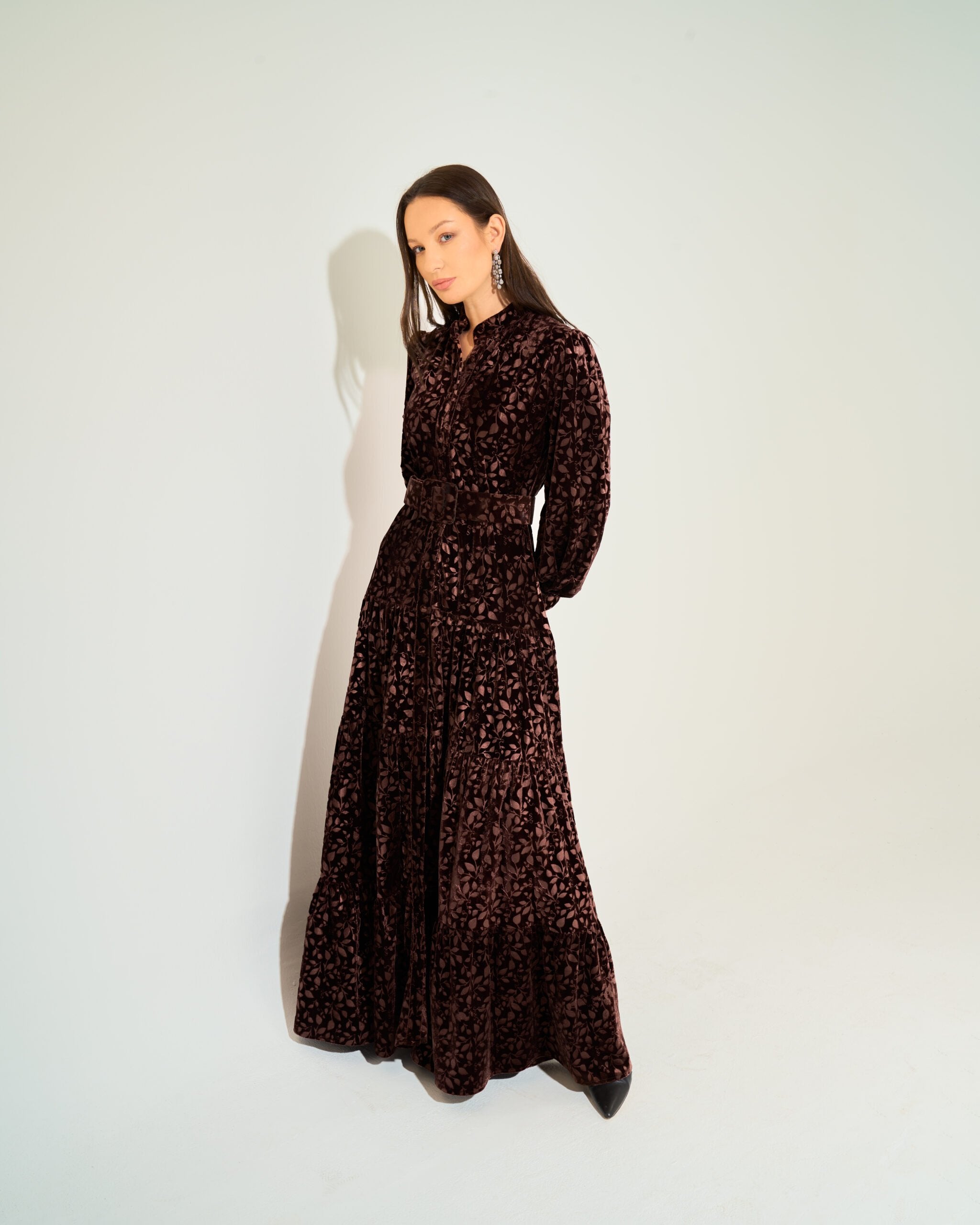 Alice Dress | Dark Brown