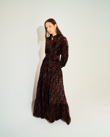 Alice Dress | Dark Brown