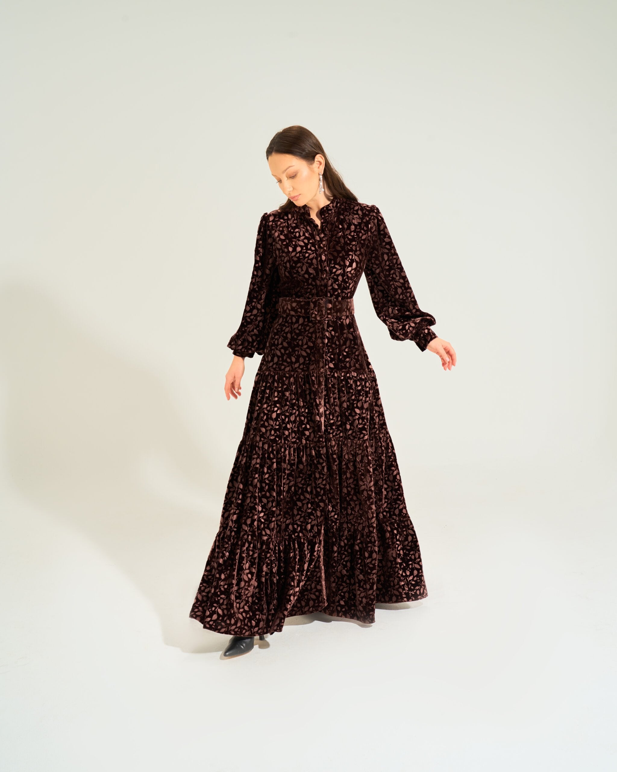 Alice Dress | Dark Brown