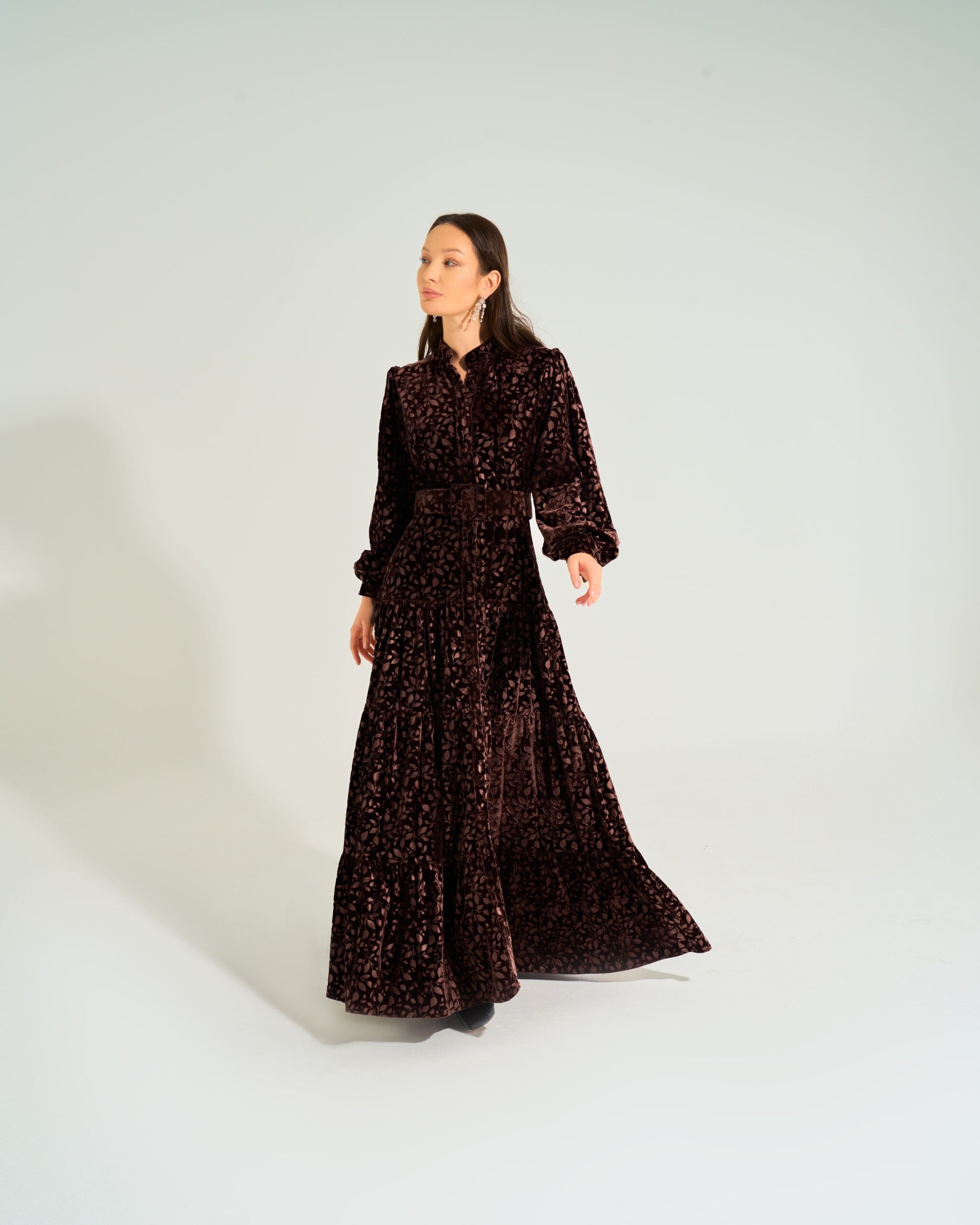 Alice Dress | Dark Brown