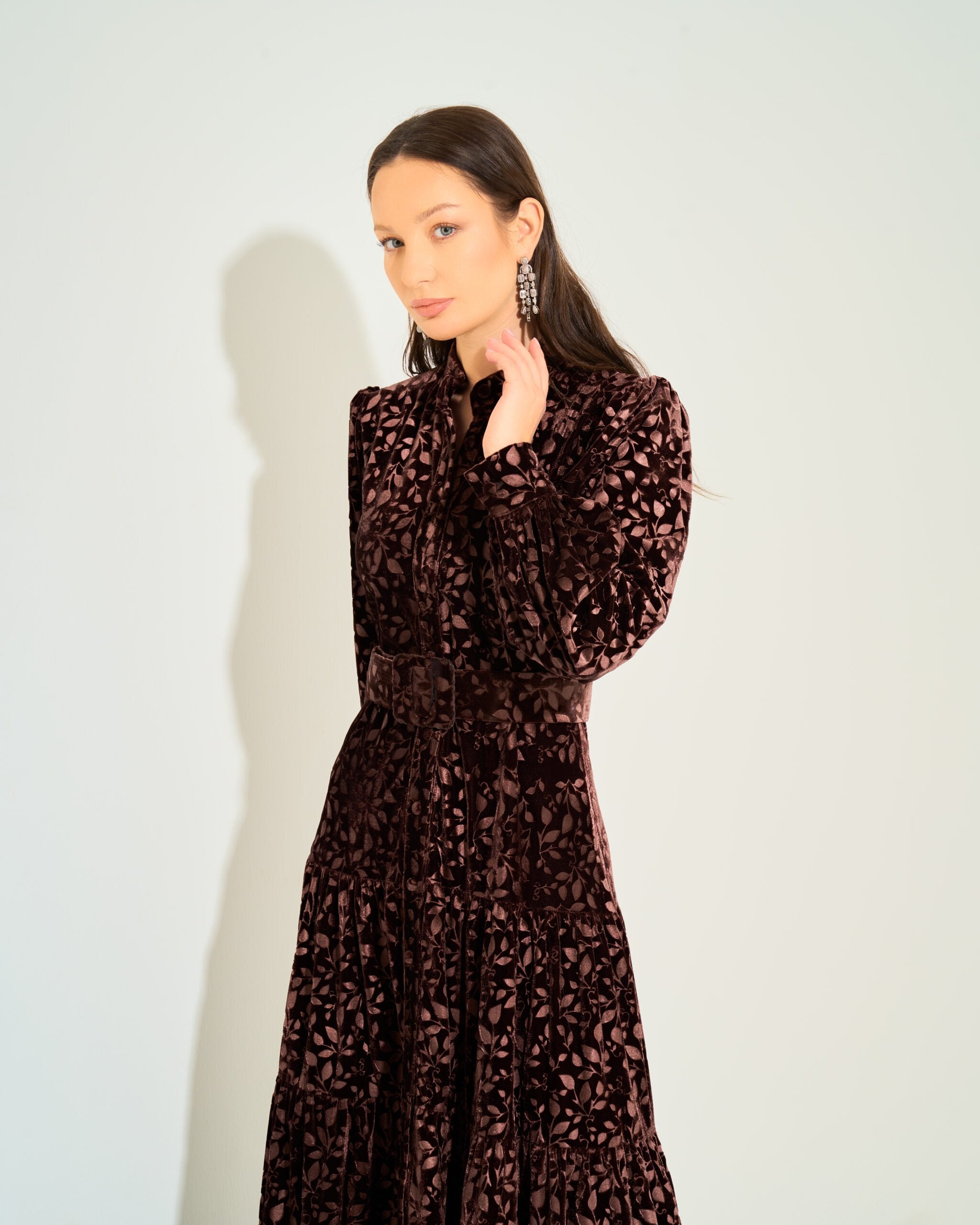 Alice Dress | Dark Brown
