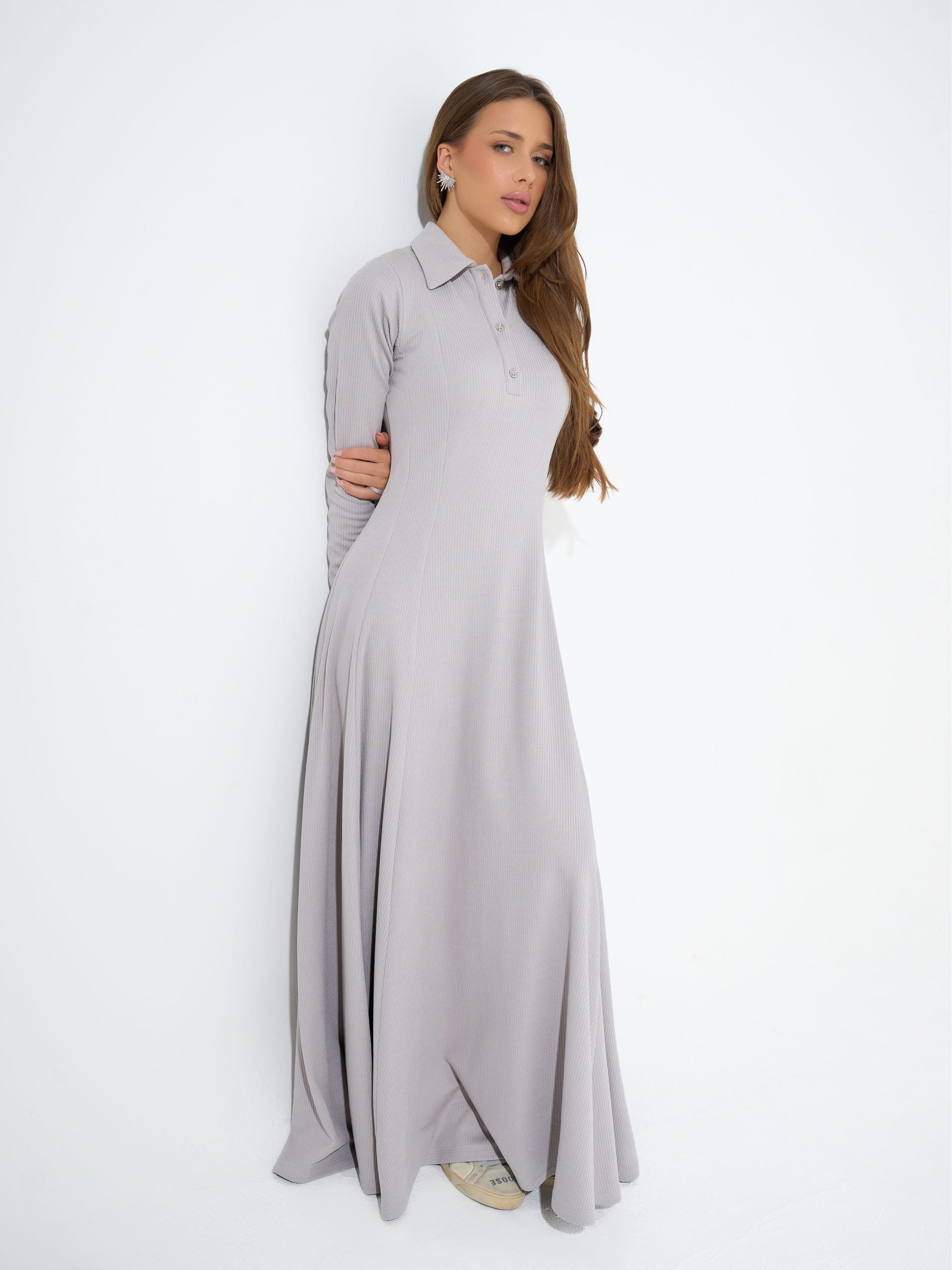 Diana Dress | Baby Grey