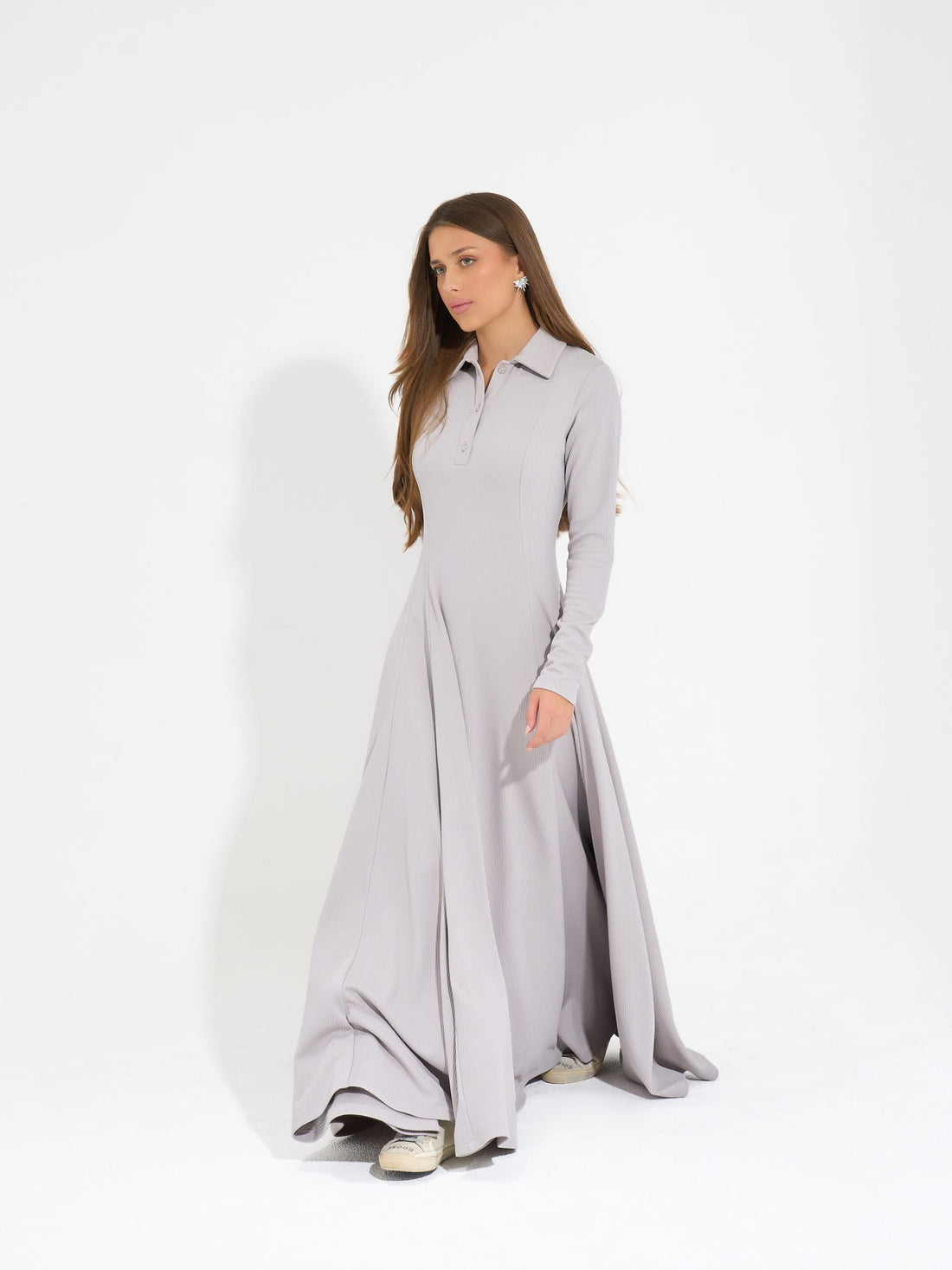 Diana Dress | Baby Grey