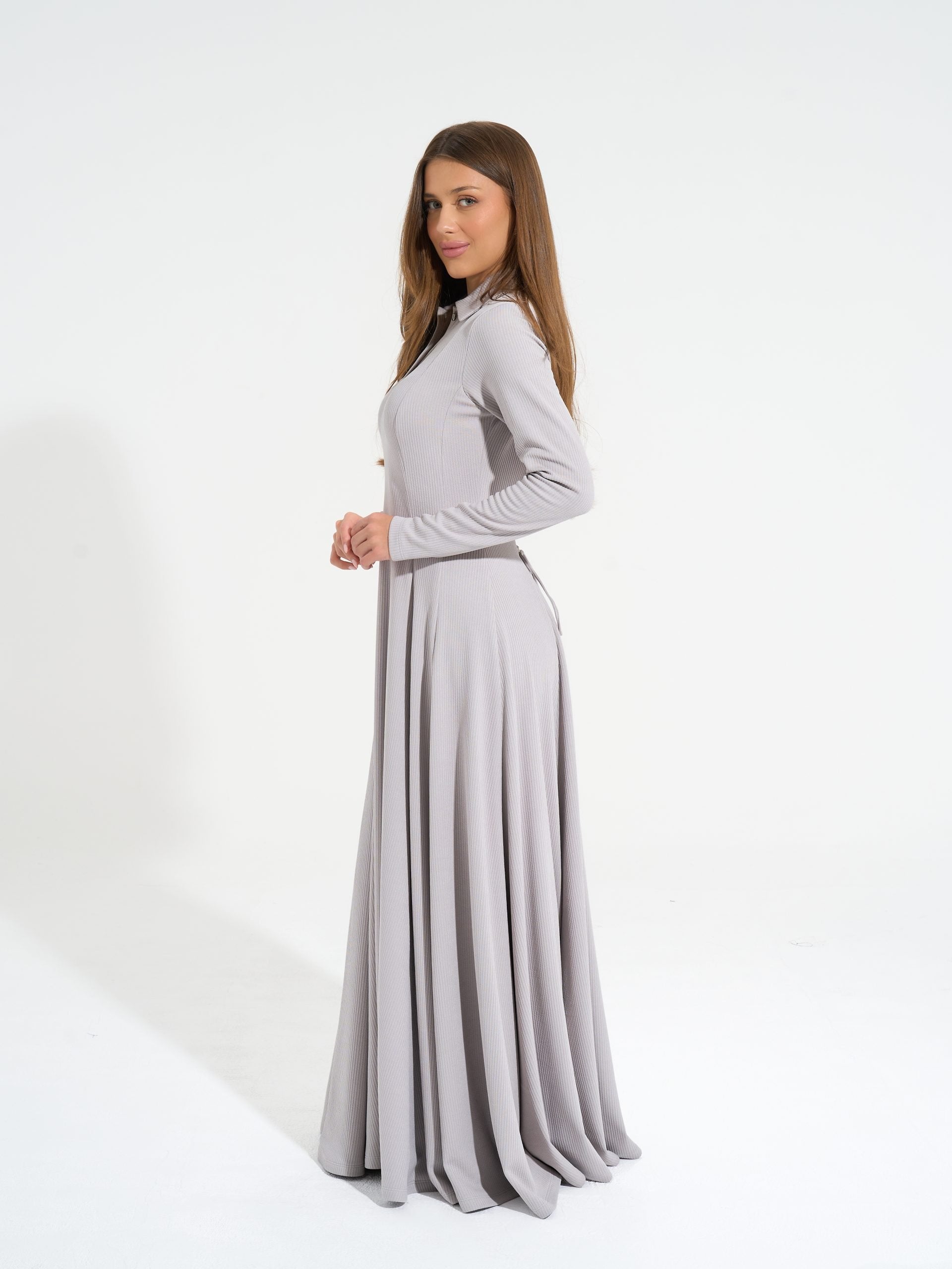 Diana Dress | Baby Grey