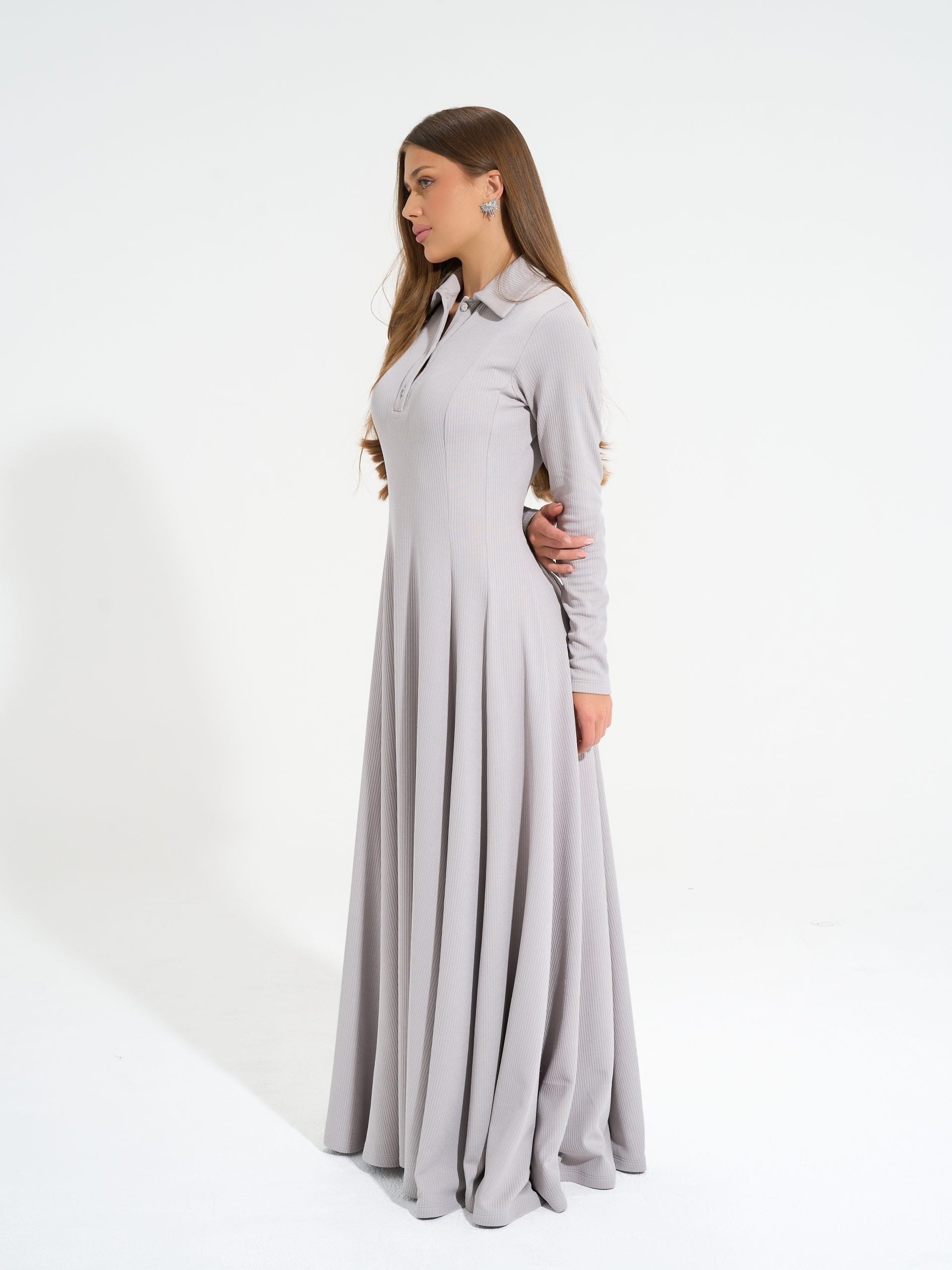 Diana Dress | Baby Grey