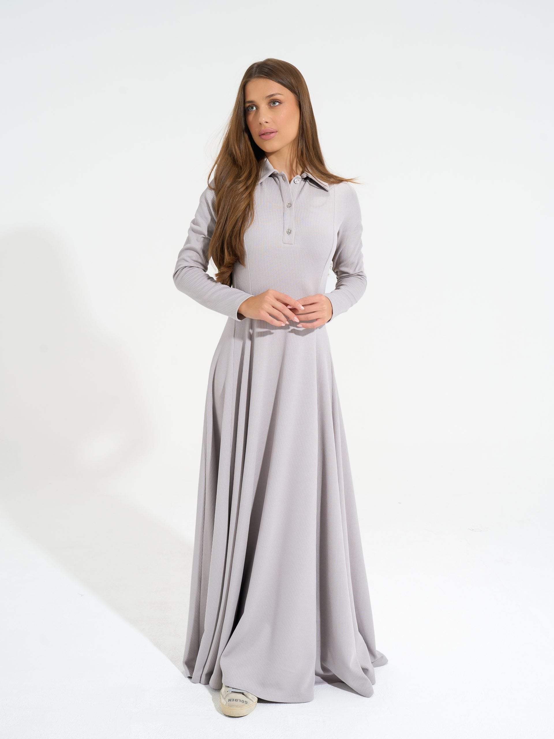 Diana Dress | Baby Grey