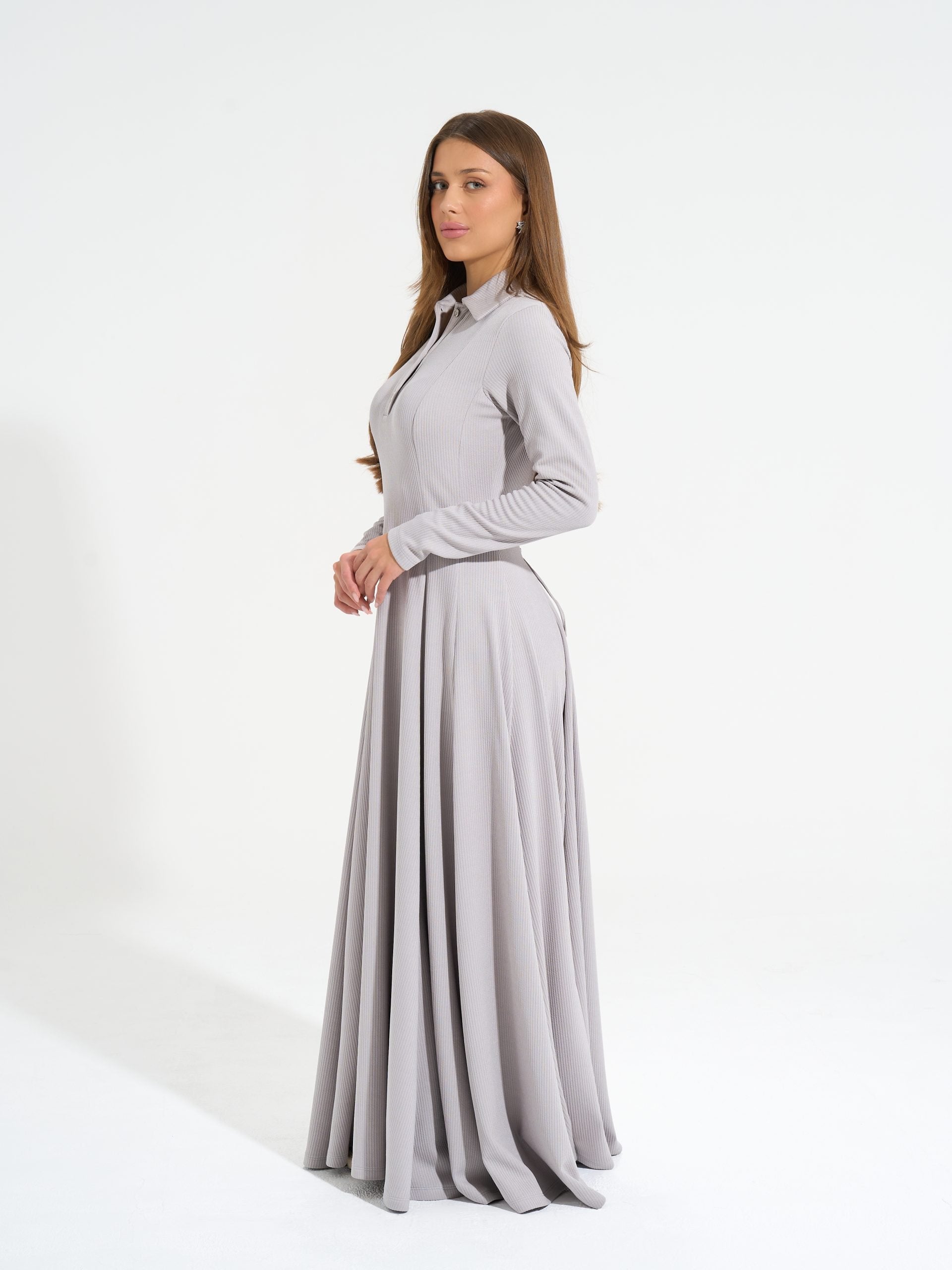 Diana Dress | Baby Grey