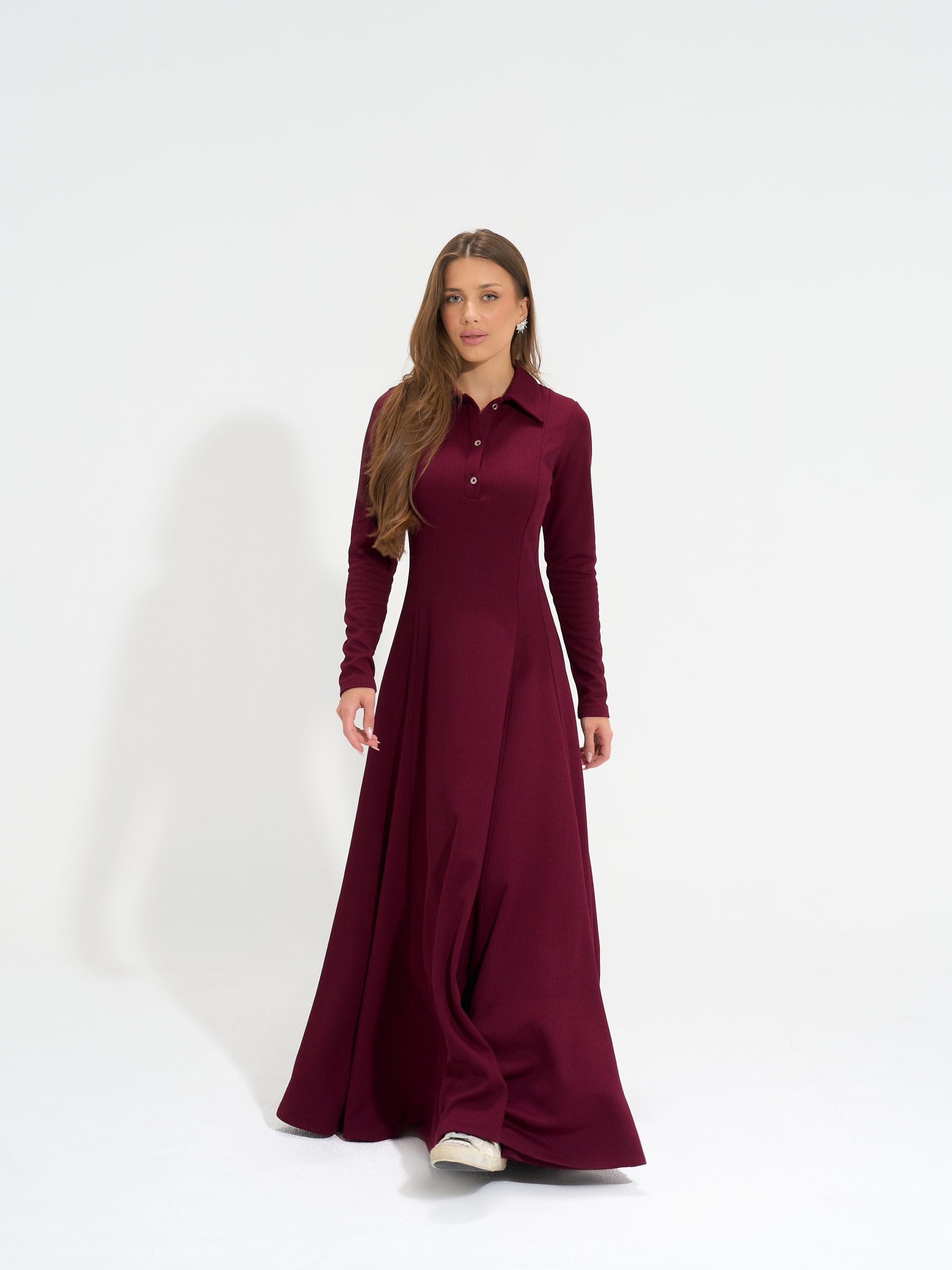 Diana Dress | Burgundy