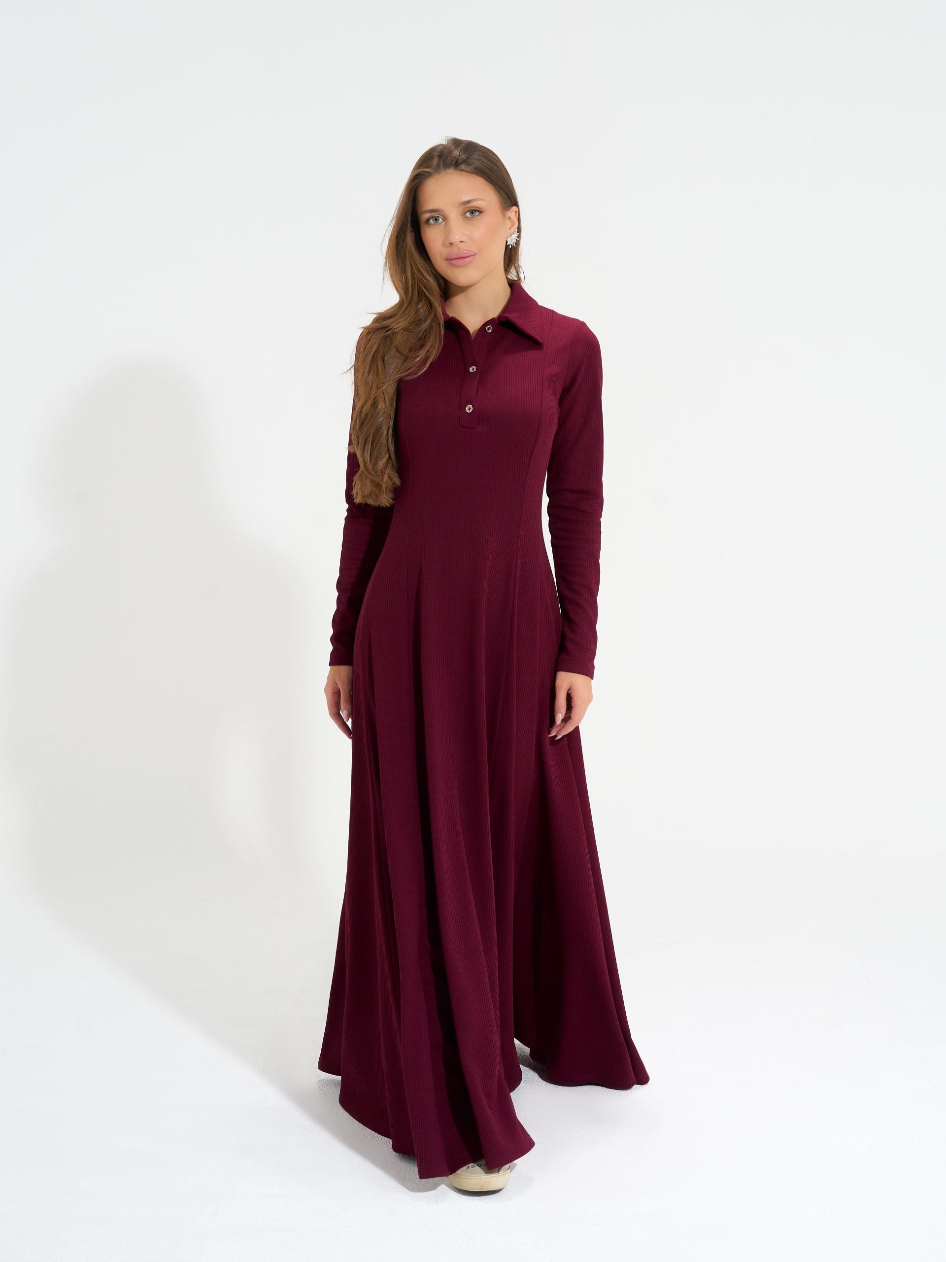 Diana Dress | Burgundy