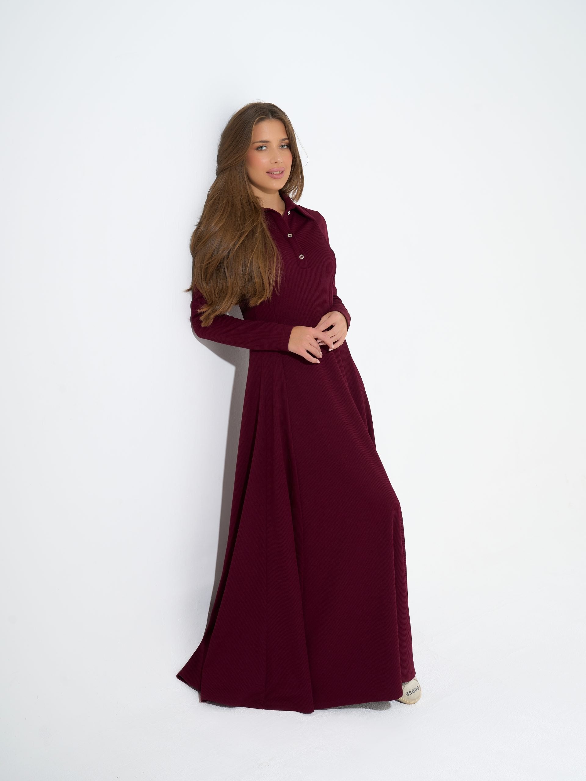 Diana Dress | Burgundy