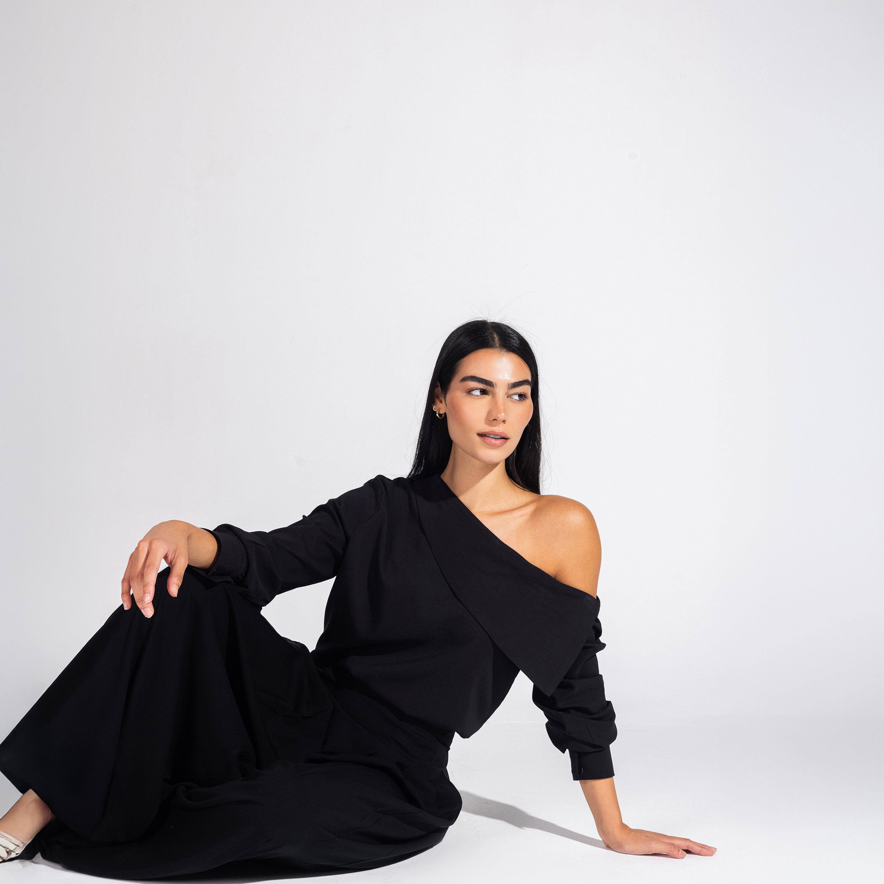 The Little Egret Blouse | Black Black Swan Fashion1621243260e1af0c20-0