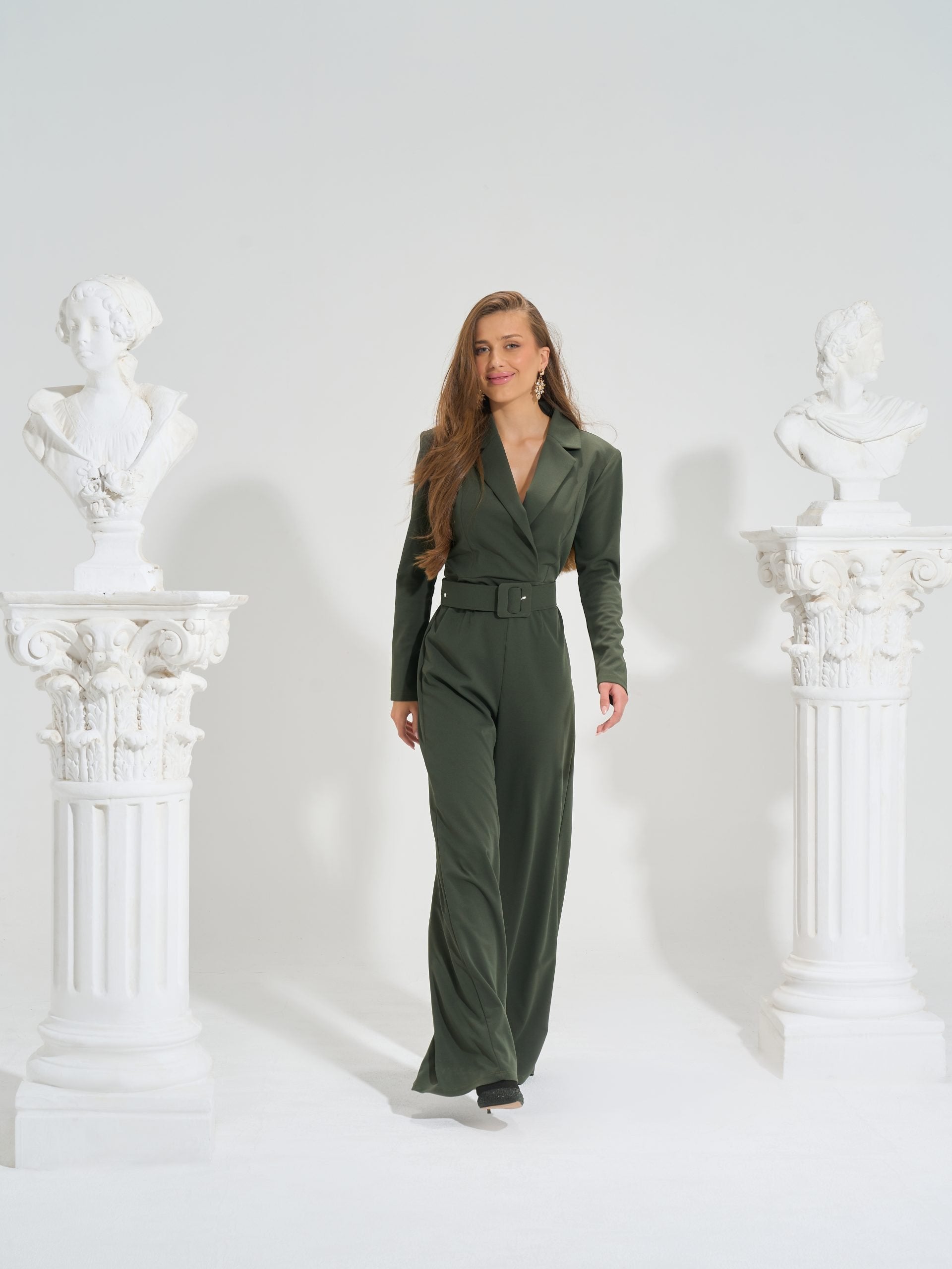 Formal jumpsuit | Olive