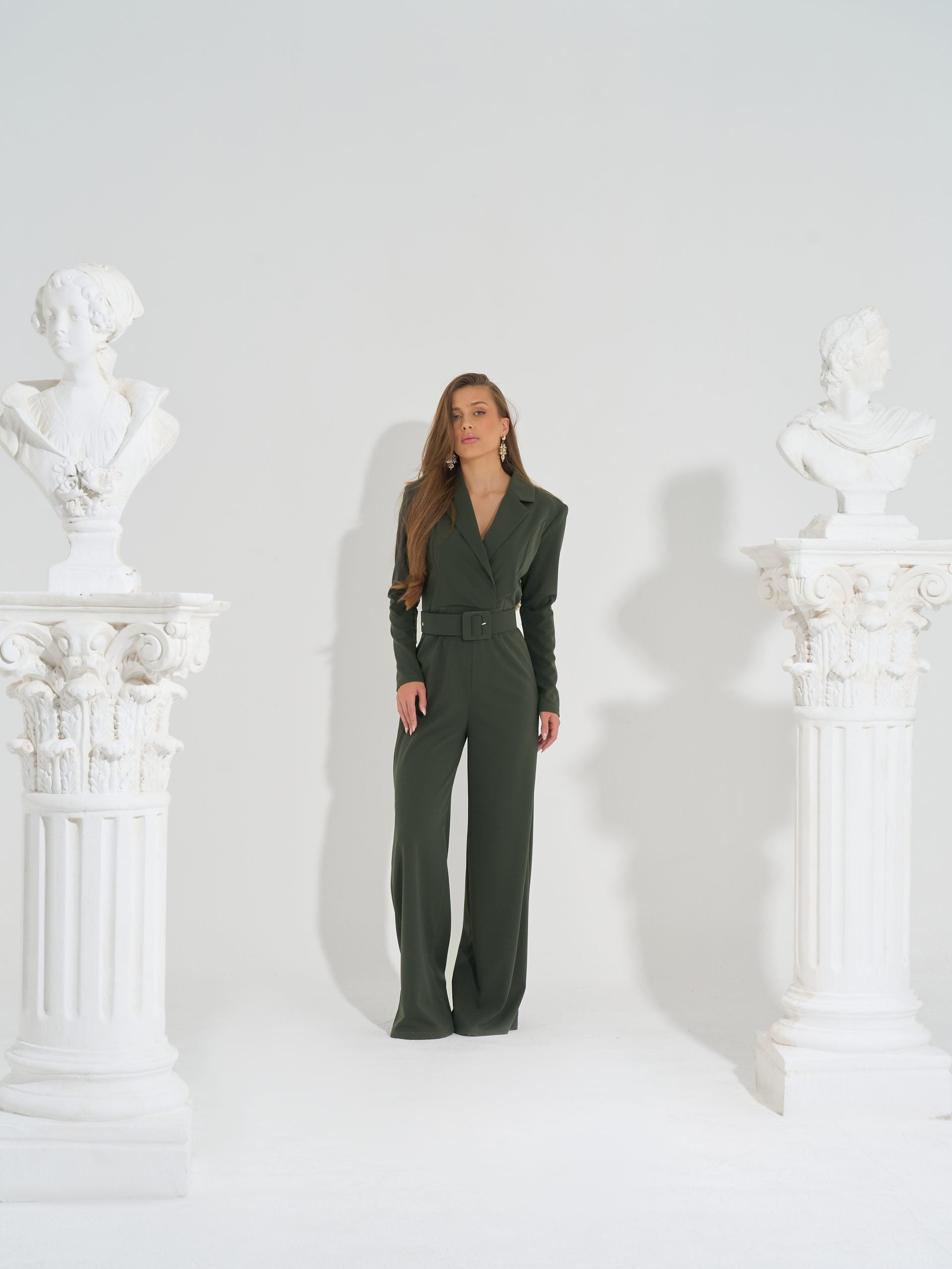 Formal jumpsuit | Olive