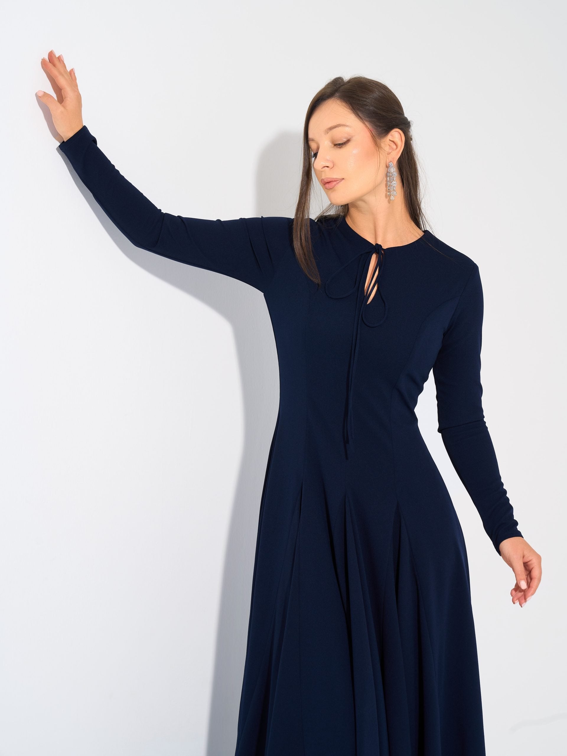 Freya Dress | Navy Blue