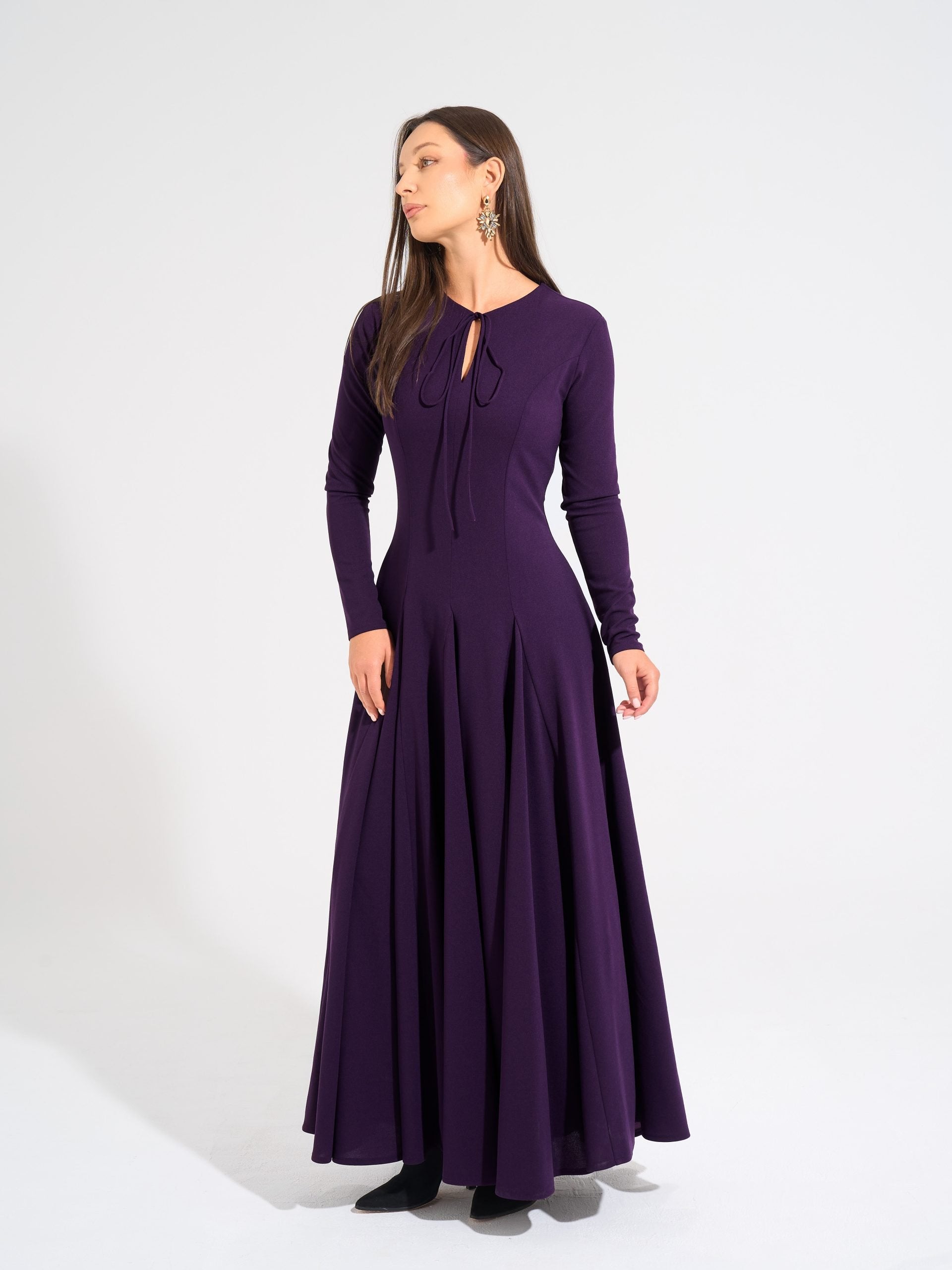 Freya Dress | Purple