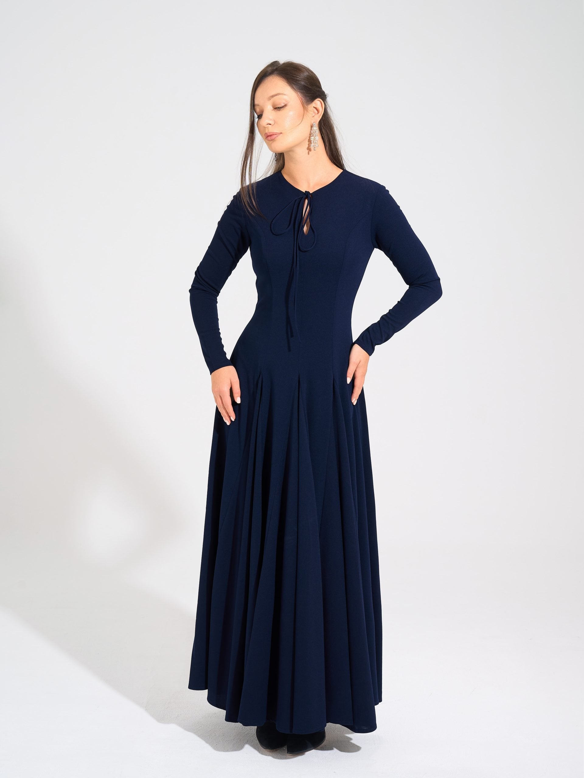 Freya Dress | Navy Blue