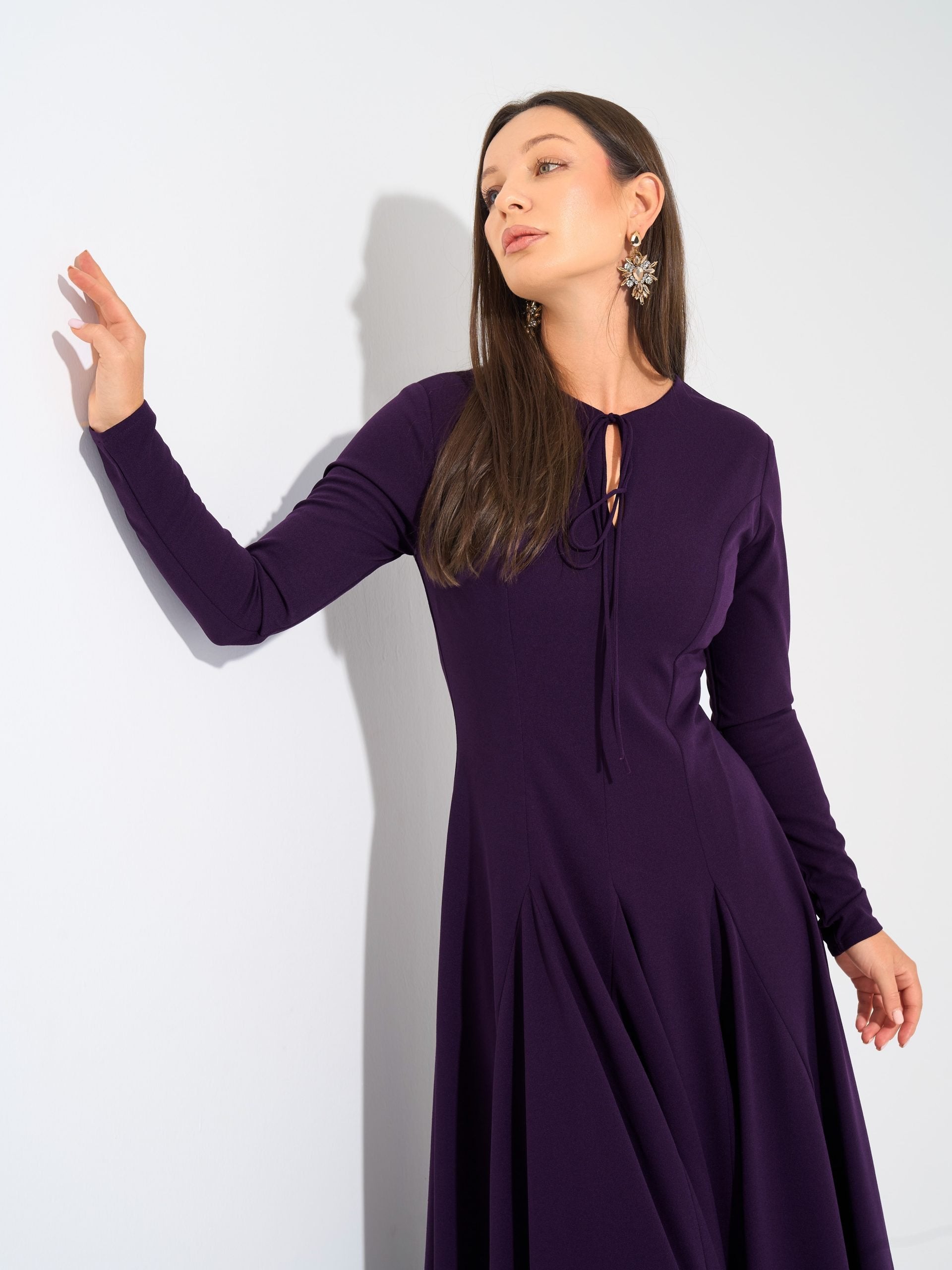 Freya Dress | Purple
