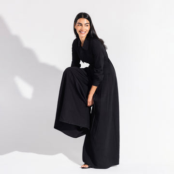 Harper jumpsuit | Black Black Swan Fashion