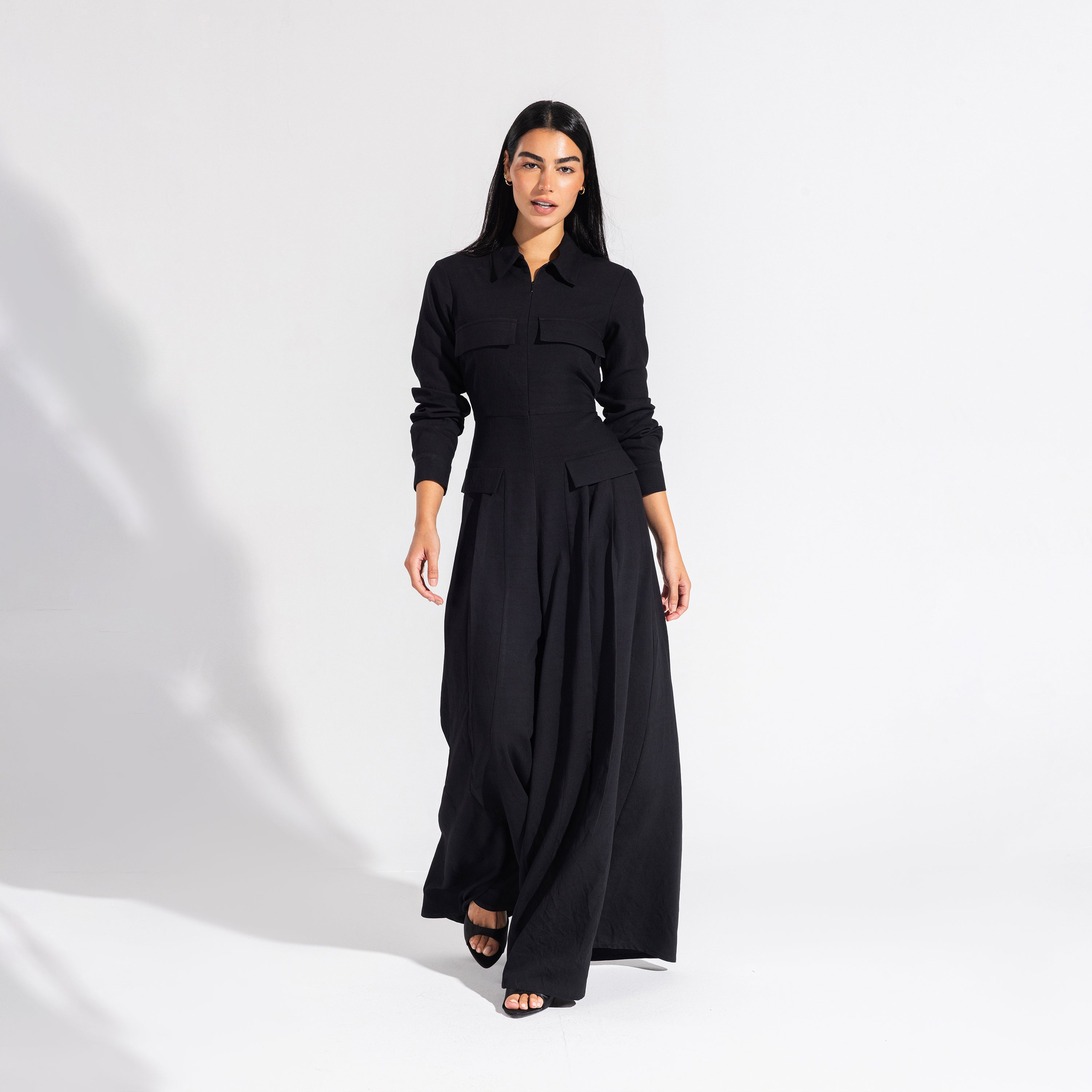 Harper jumpsuit | Black Black Swan Fashion