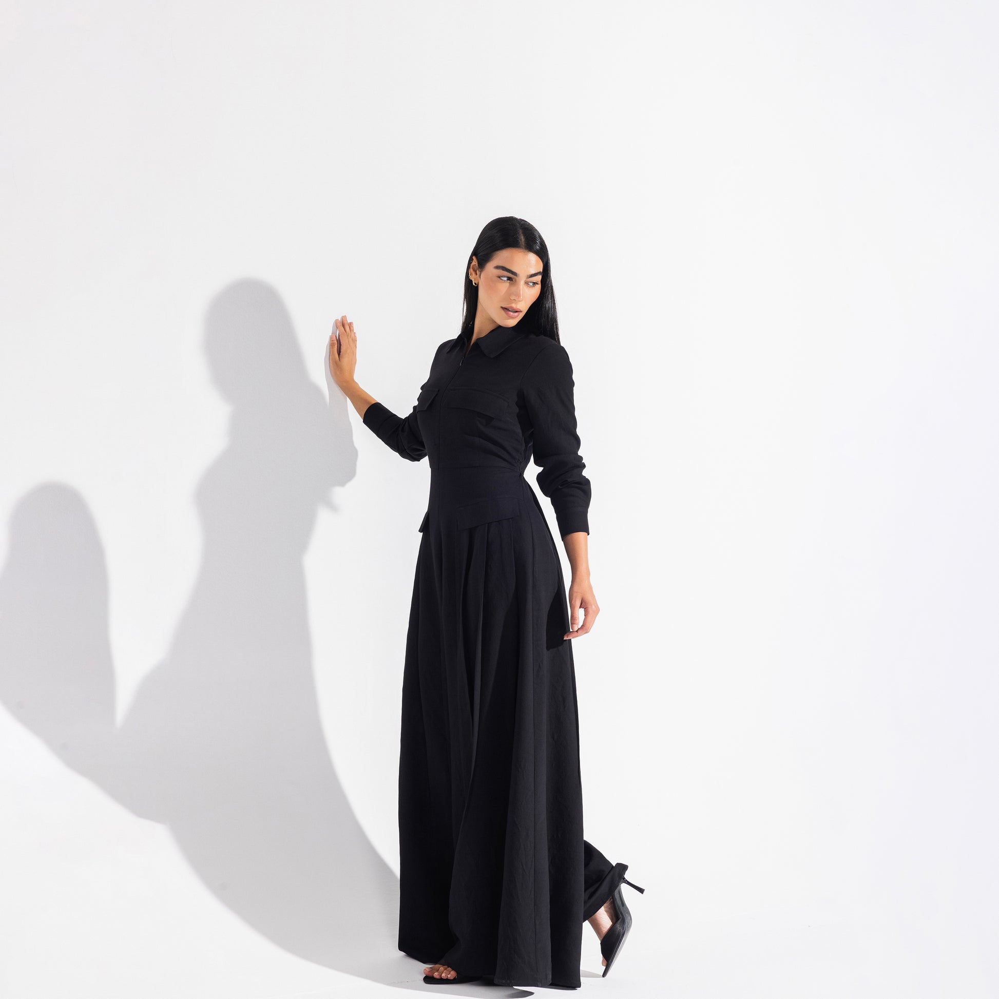 Harper jumpsuit | Black Black Swan Fashion