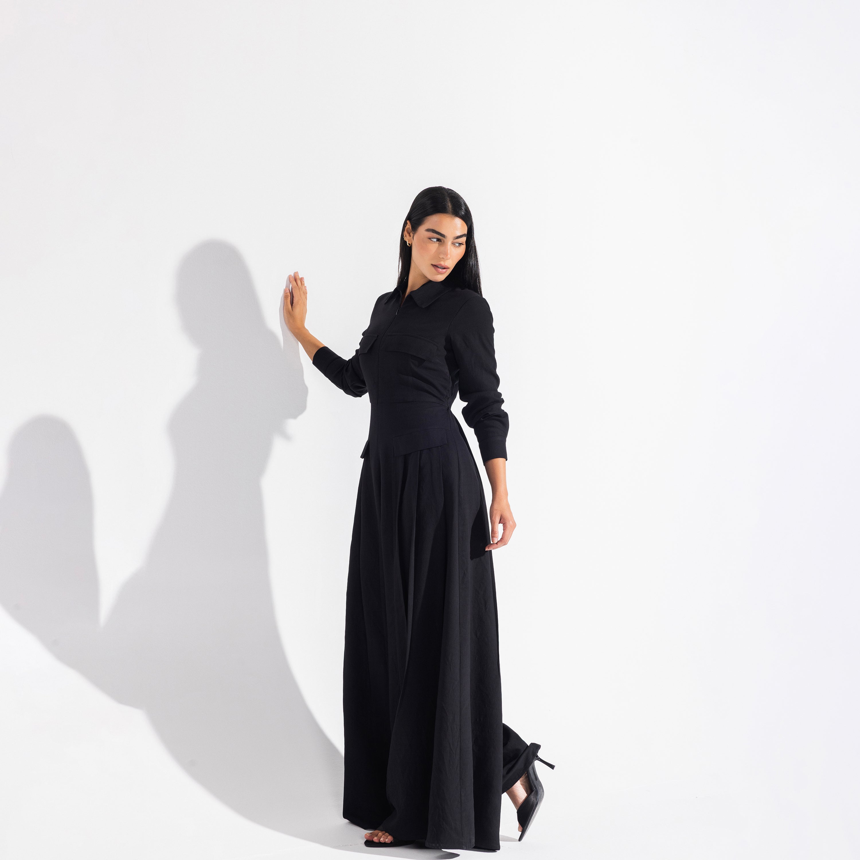 Harper jumpsuit | Black Black Swan Fashion