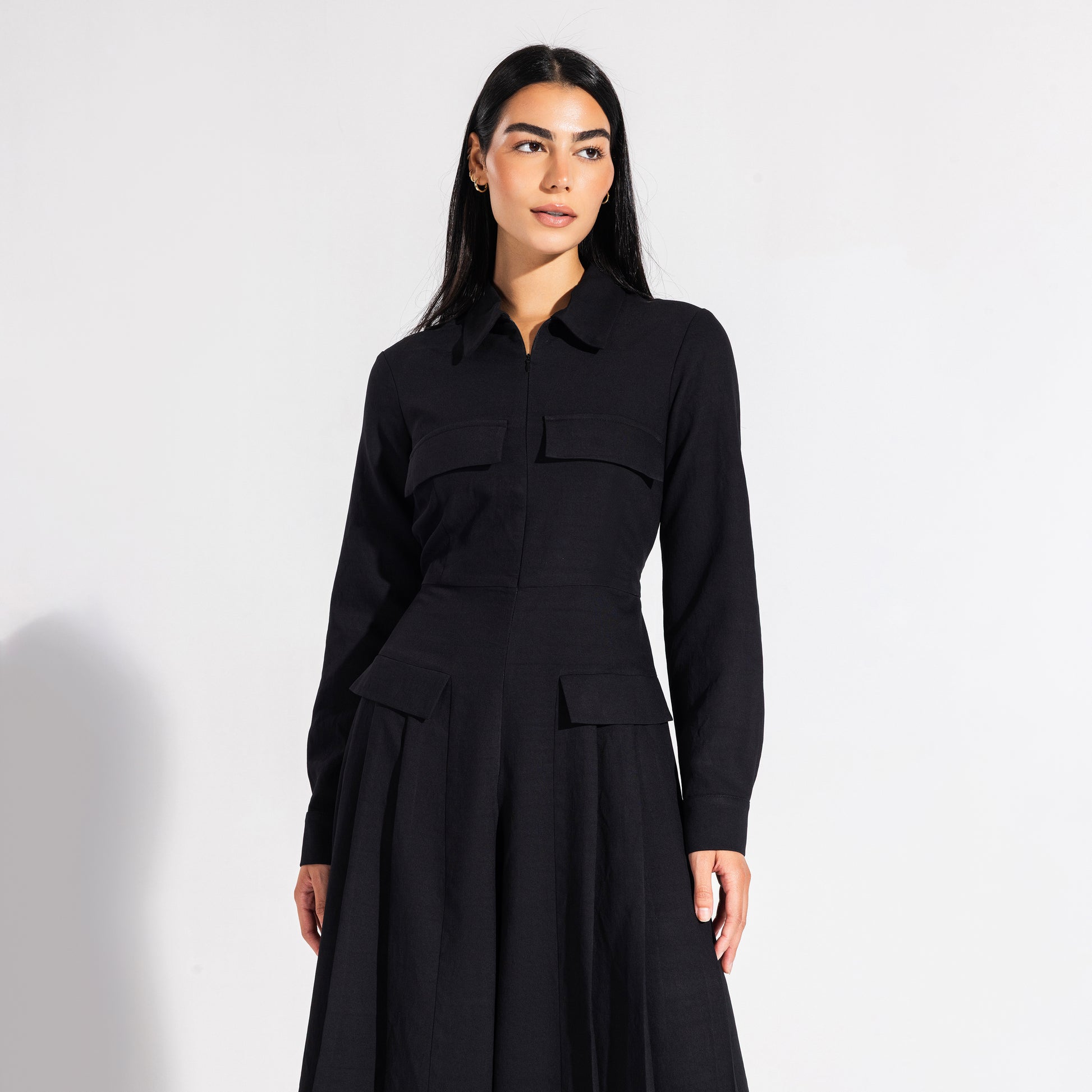Harper jumpsuit | Black Black Swan Fashion