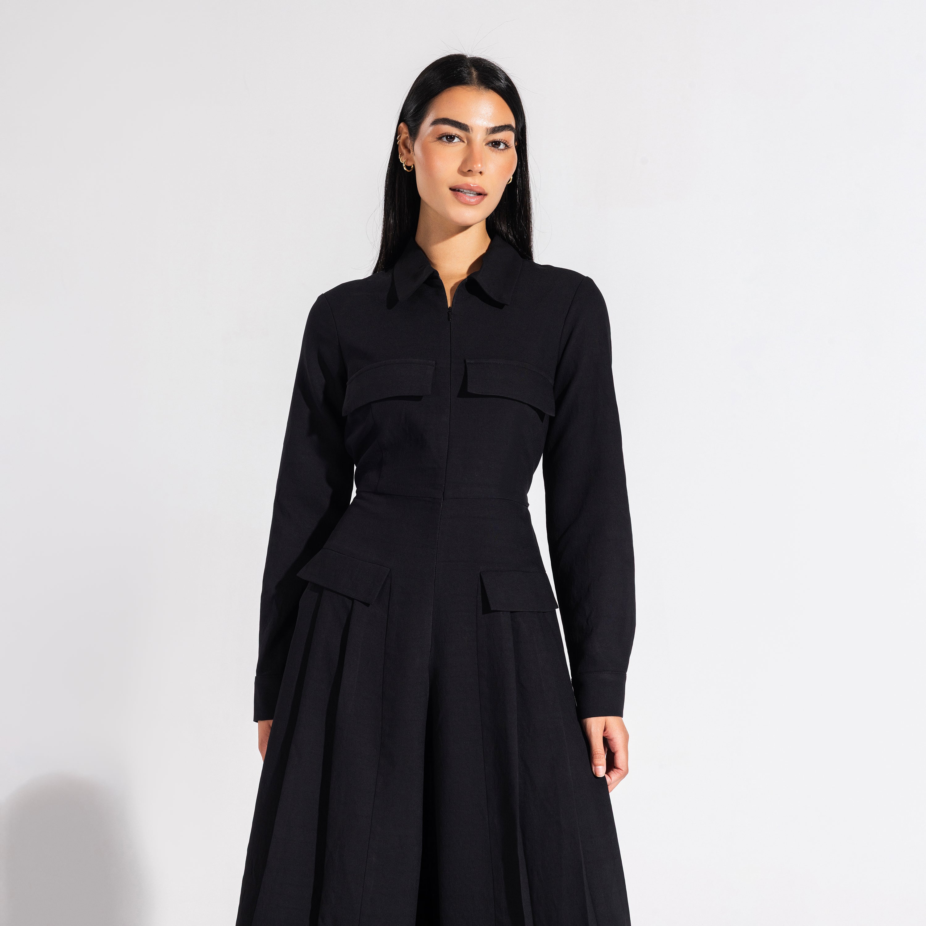 Harper jumpsuit | Black Black Swan Fashion