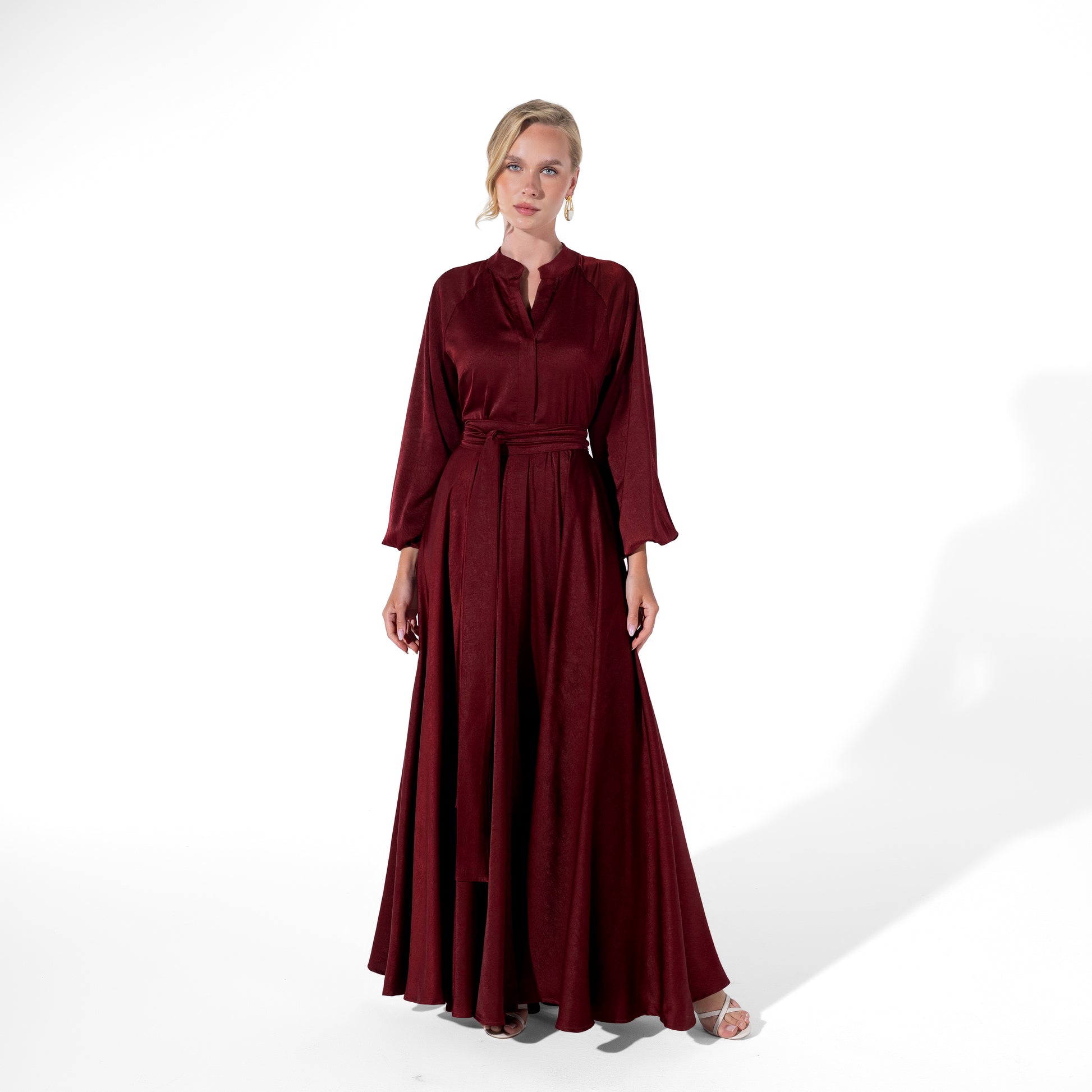 Helen Dress | Dark Red Black Swan Fashion