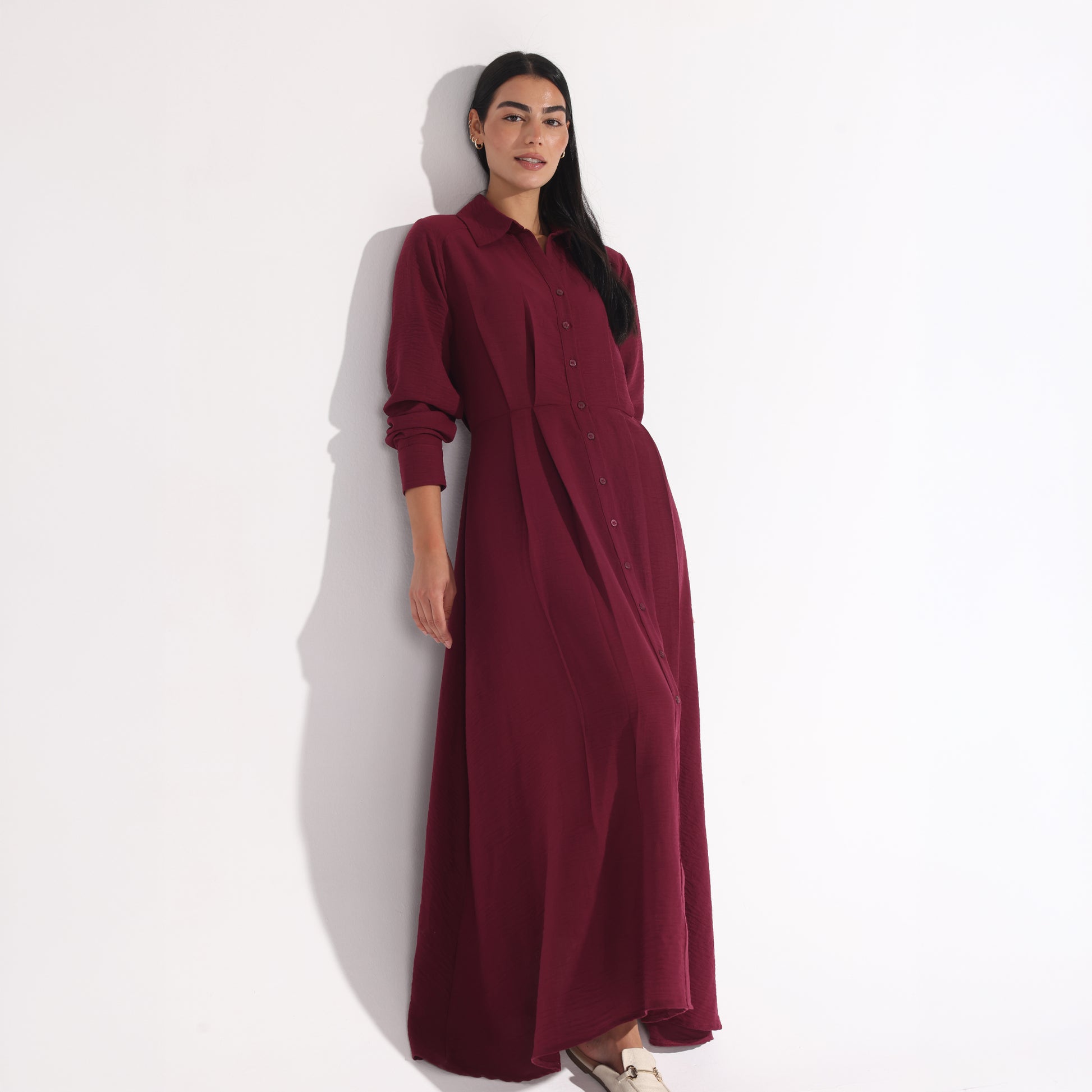 Artemis Dress | Dark Red Black Swan Fashion