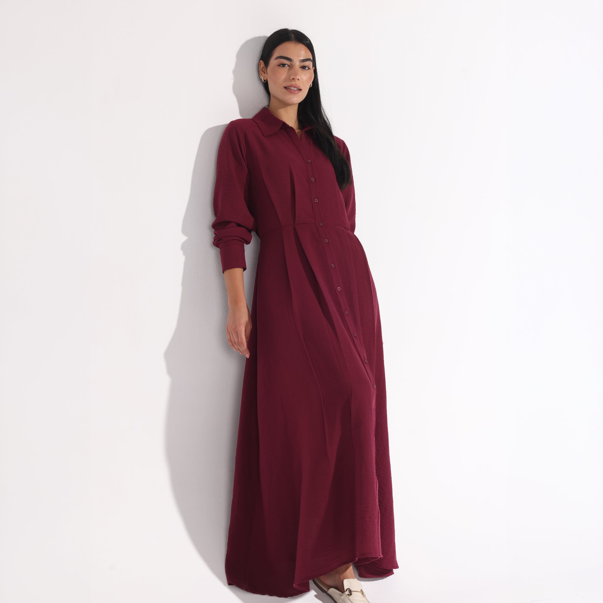 Artemis Dress | Dark Red Black Swan Fashion
