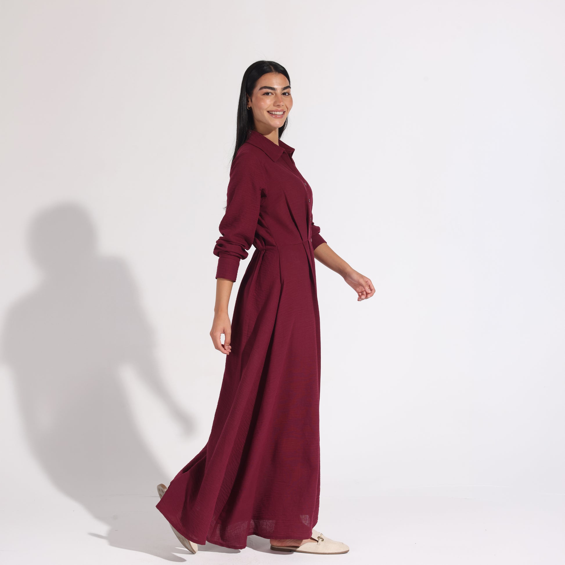 Artemis Dress | Dark Red Black Swan Fashion