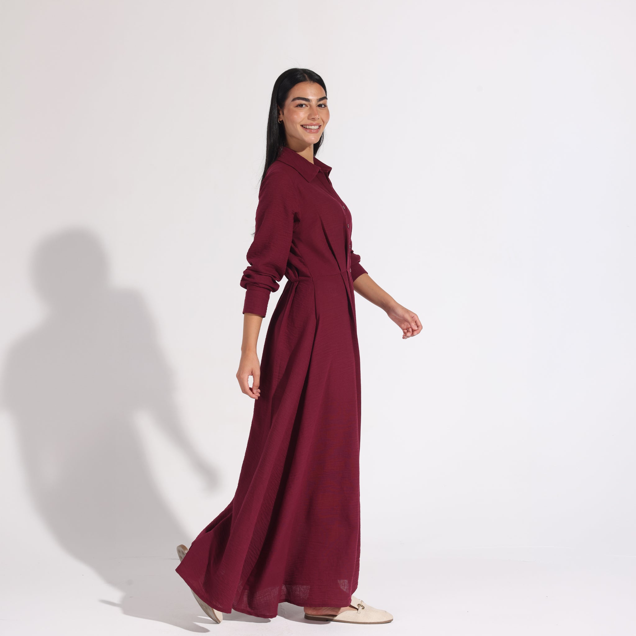 Artemis Dress | Dark Red Black Swan Fashion