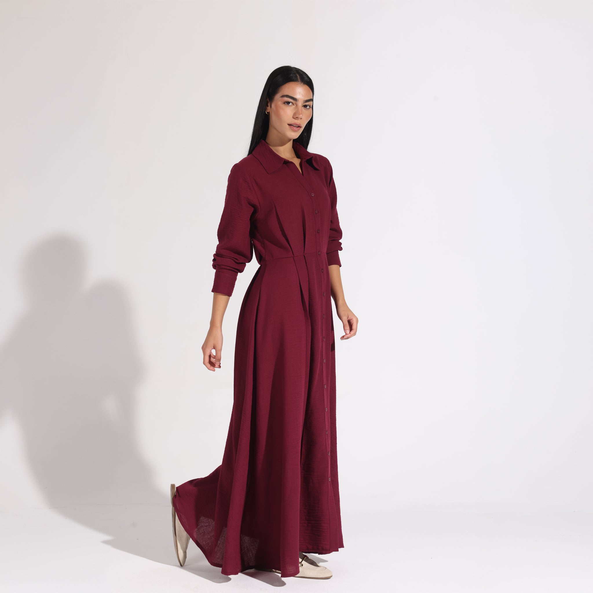Artemis Dress | Dark Red Black Swan Fashion