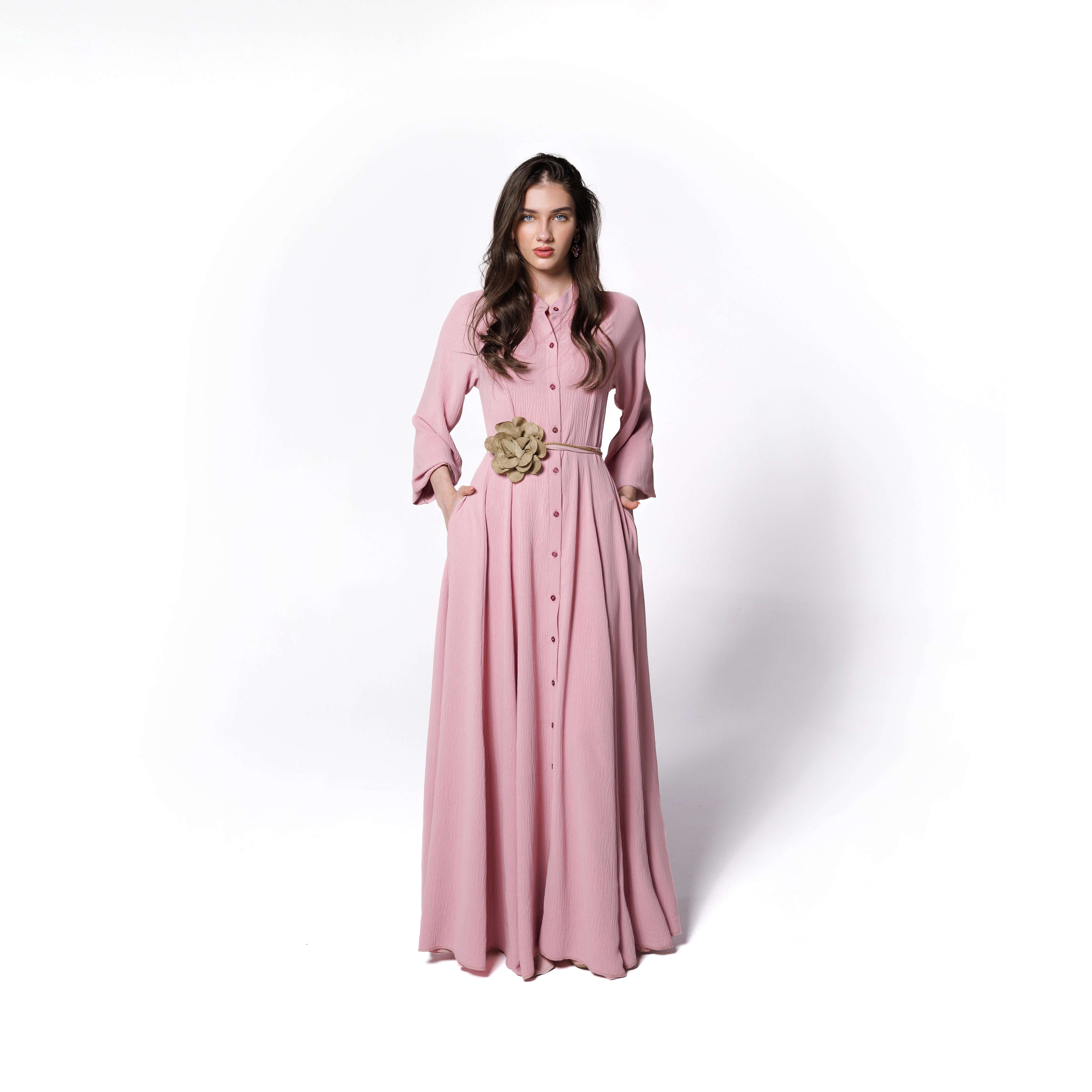 Isabelle Dress | Pink Black Swan Fashion