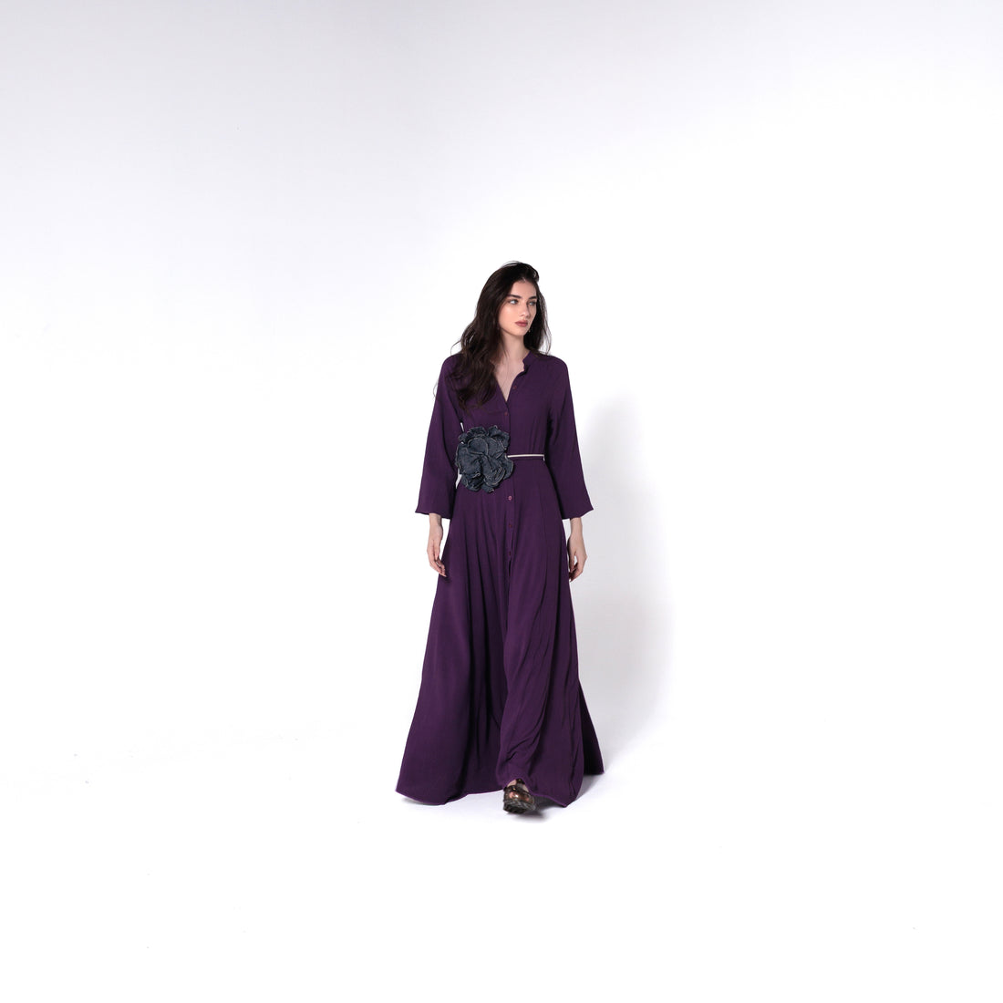 Isabelle Dress | Purple Black Swan Fashion