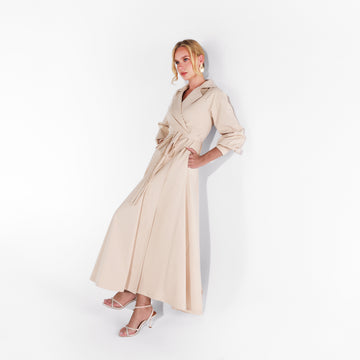 Ivy Dress | Cream Black Swan Fashion