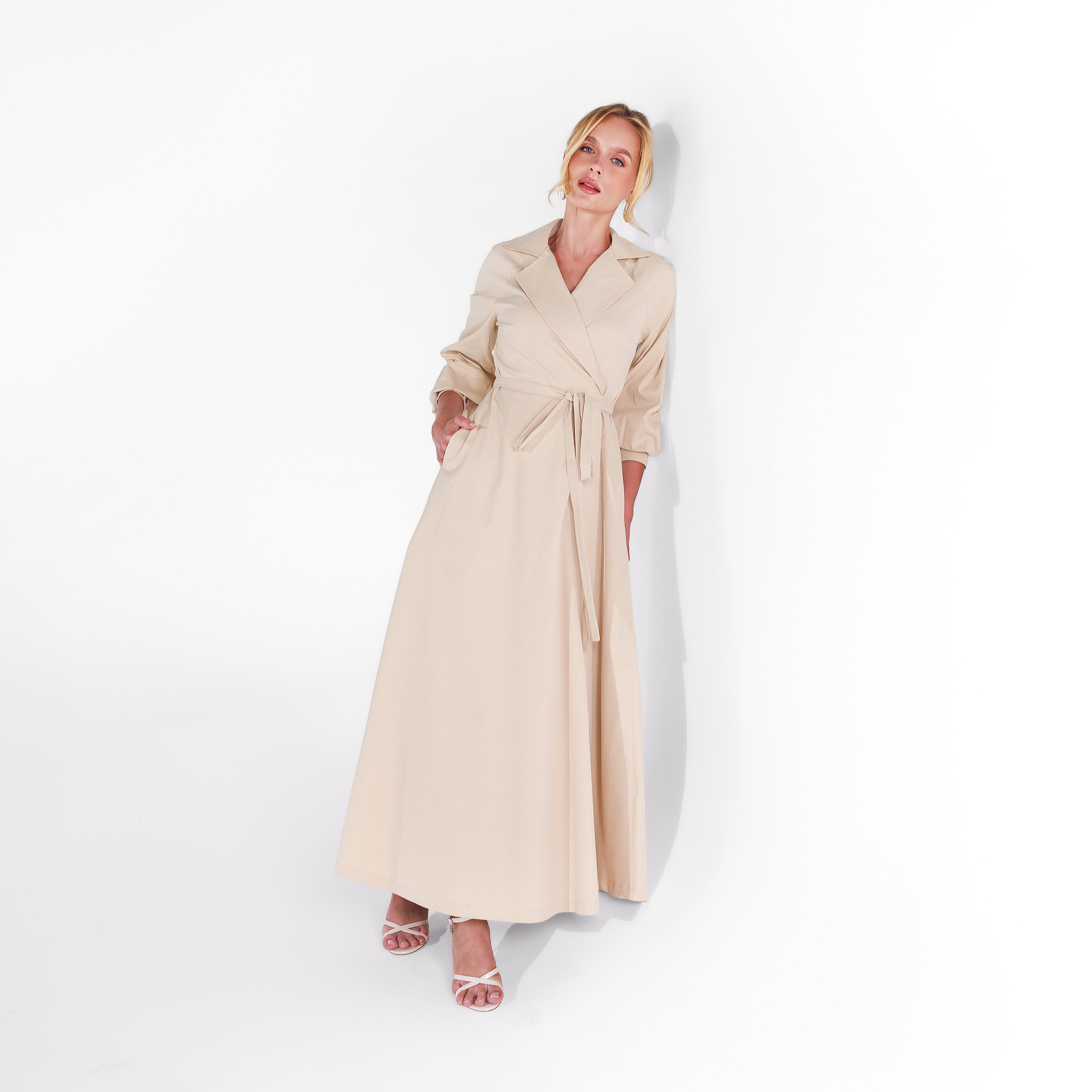 Ivy Dress | Cream Black Swan Fashion