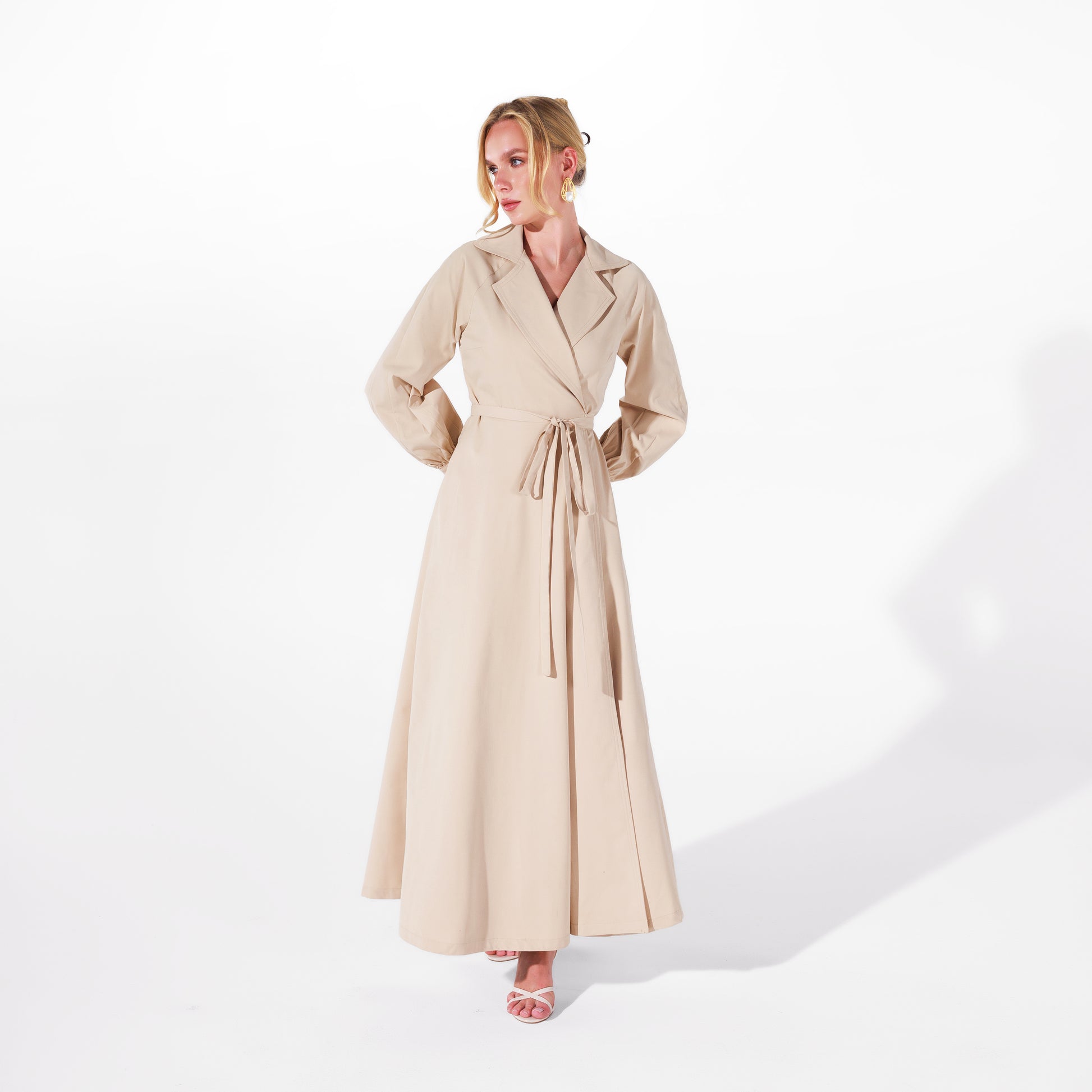 Ivy Dress | Cream Black Swan Fashion