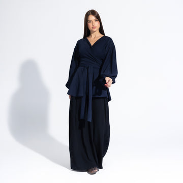 Jolly Blouse | Navy Black Swan Fashion
